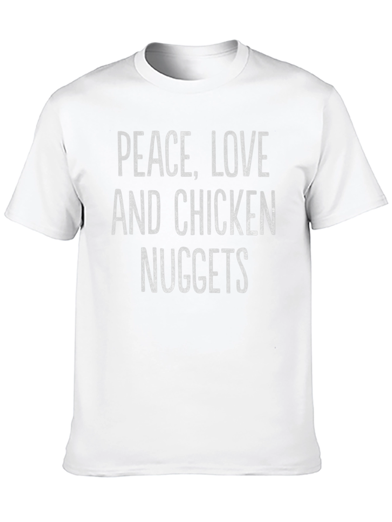 Peace Love Chicken Nuggets T-Shirt