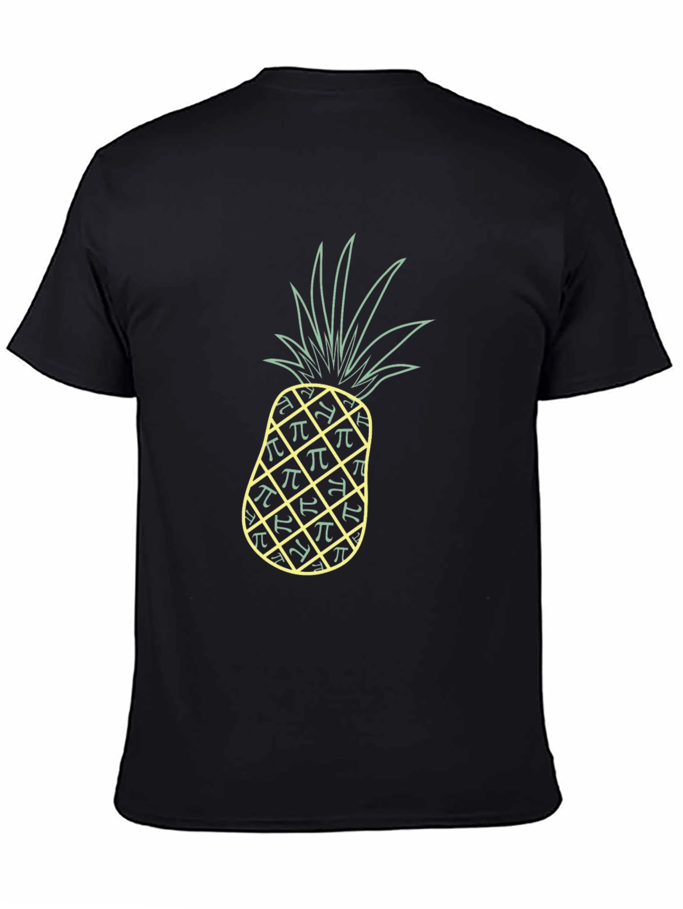 Pineapple Pi Graphic Tee - Unique Math Lovers Shirt