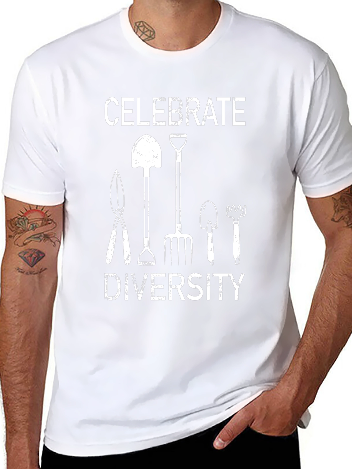 Celebrate Diversity Gardening T-Shirt