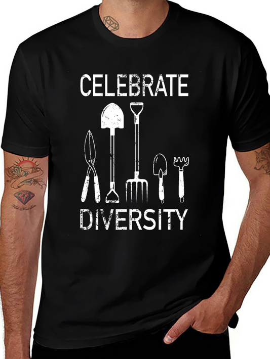 Celebrate Diversity Gardening T-Shirt