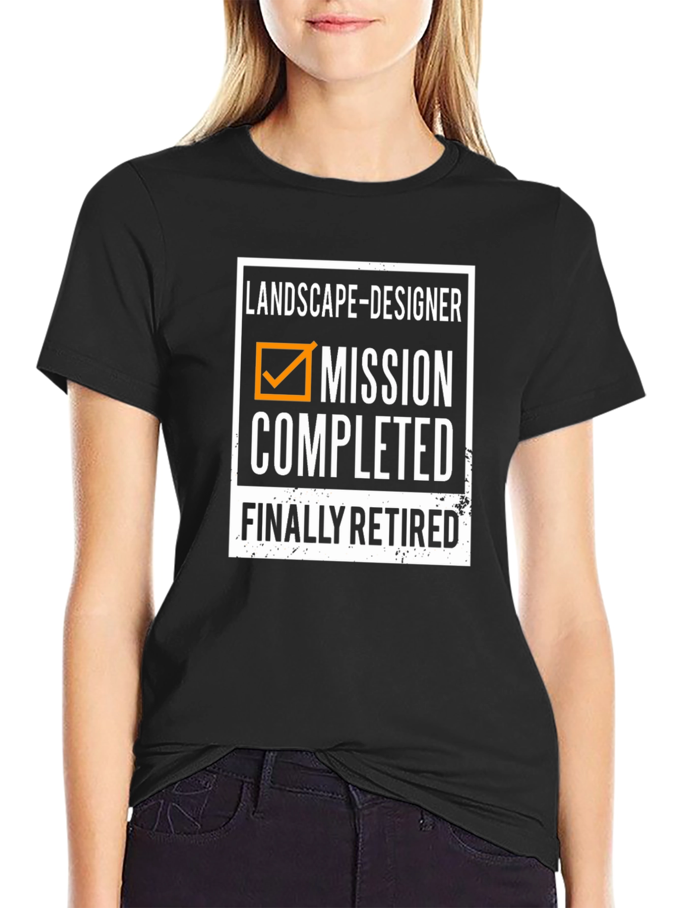 Landscape Designer Mission Completed Retired T-Shirt
