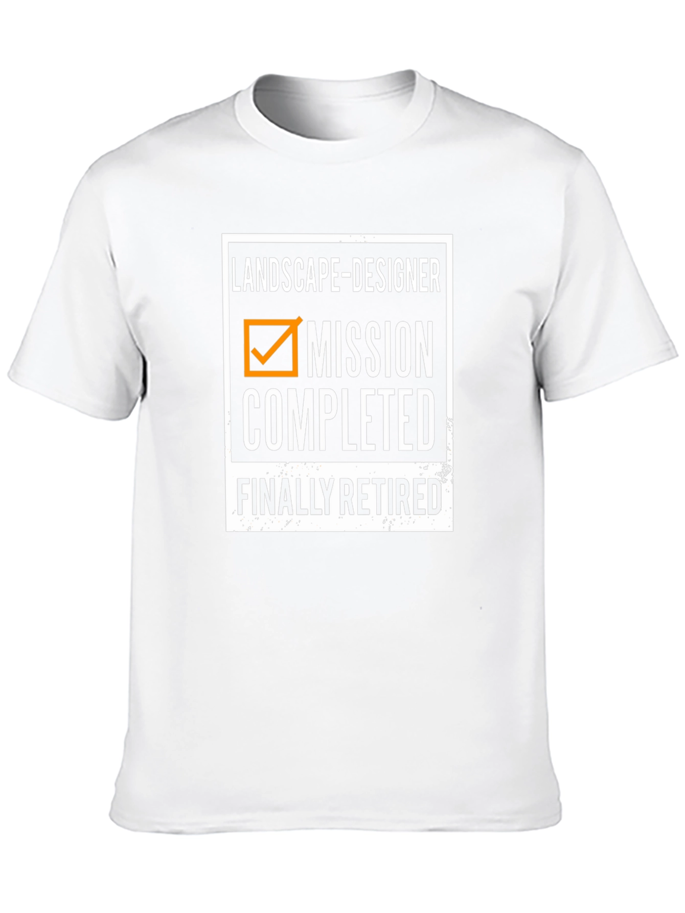 Landscape Designer Mission Completed Retired T-Shirt
