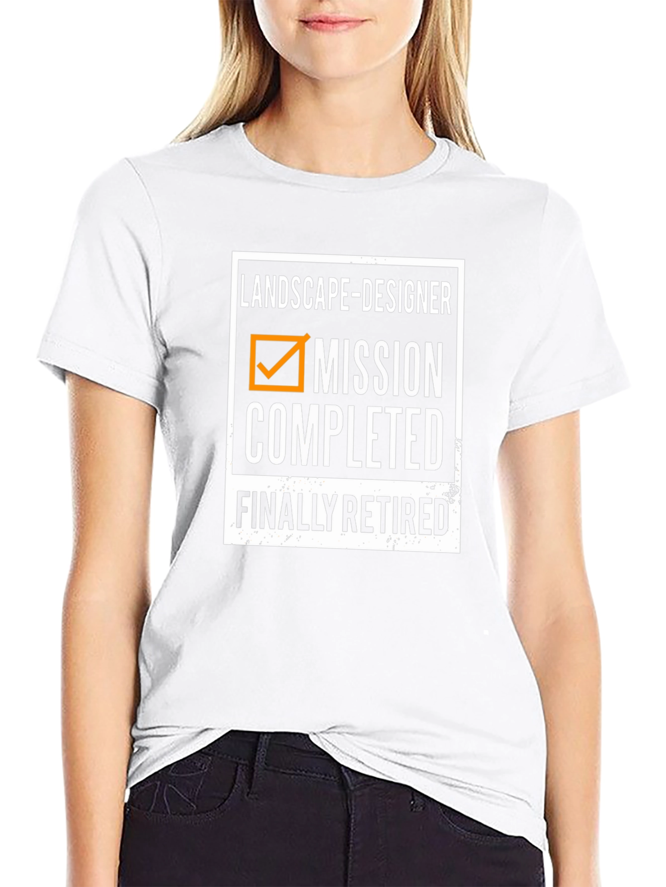 Landscape Designer Mission Completed Retired T-Shirt