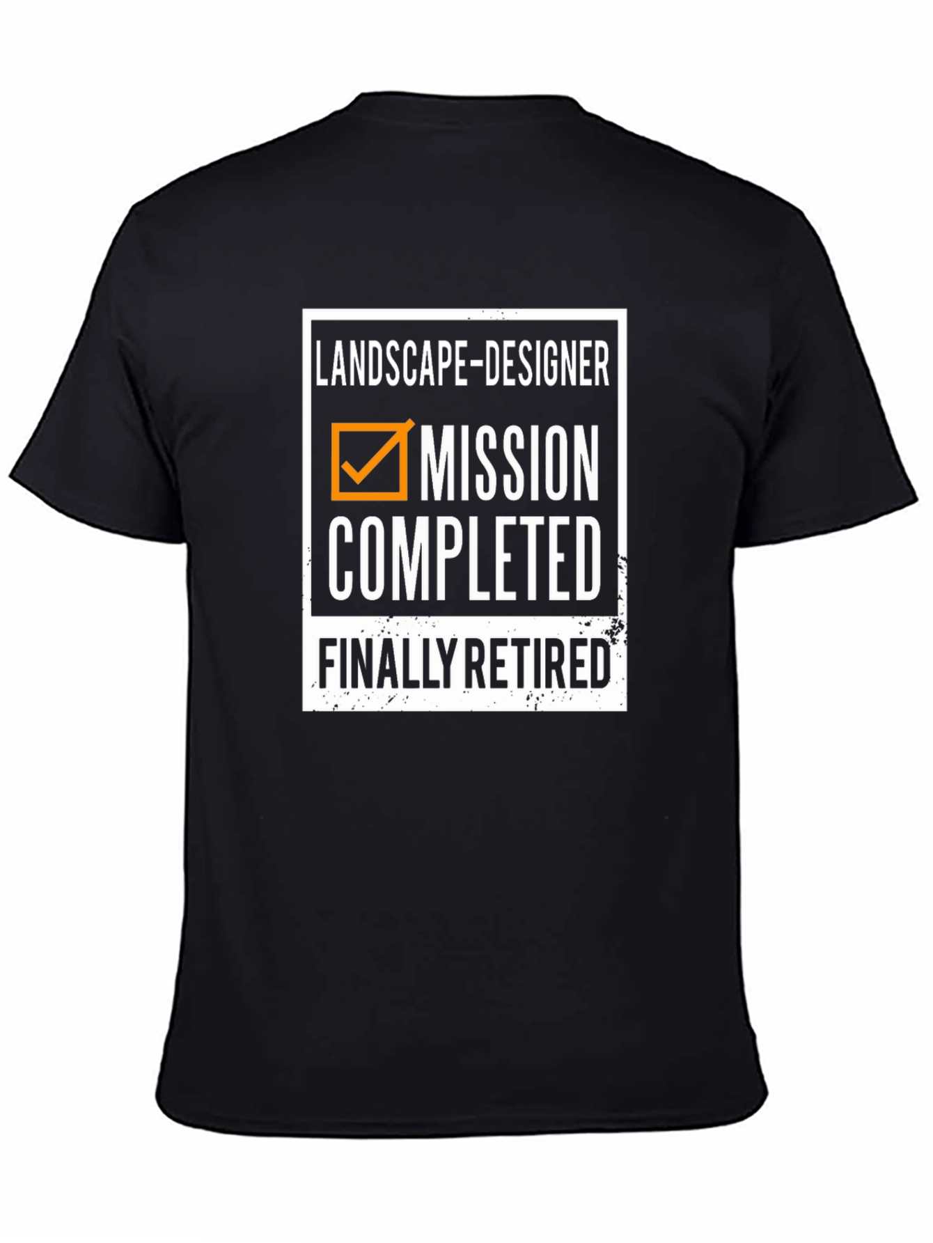 Landscape Designer Mission Completed Retired T-Shirt