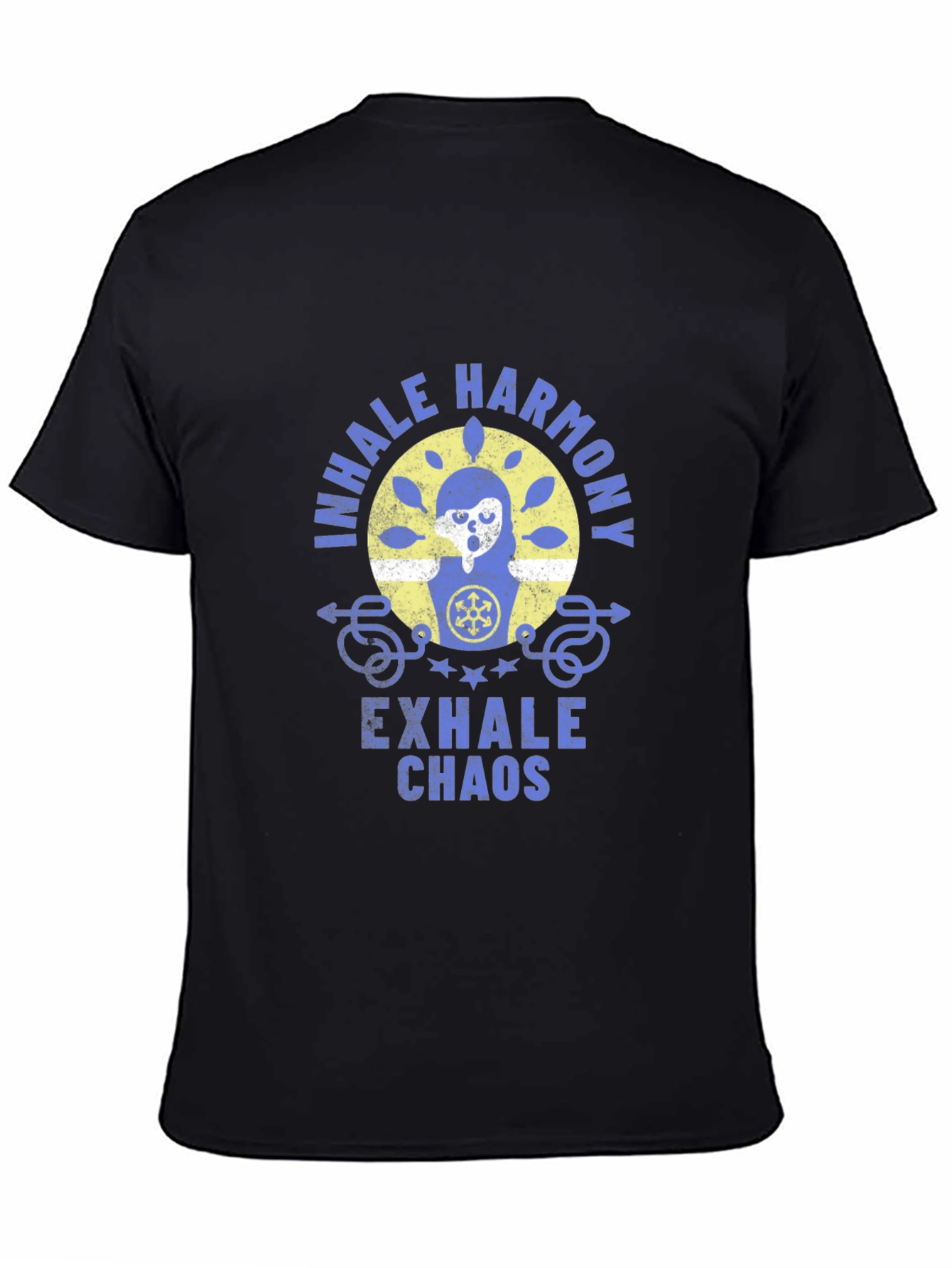 Inhale Harmony Exhale Chaos Graphic T-Shirt