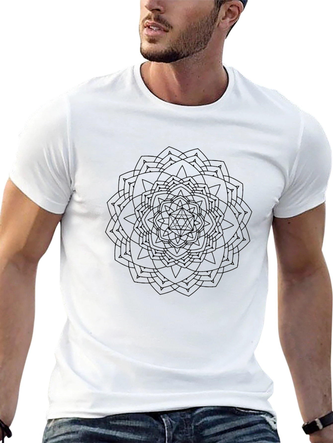 Geometric Mandala T-Shirt
