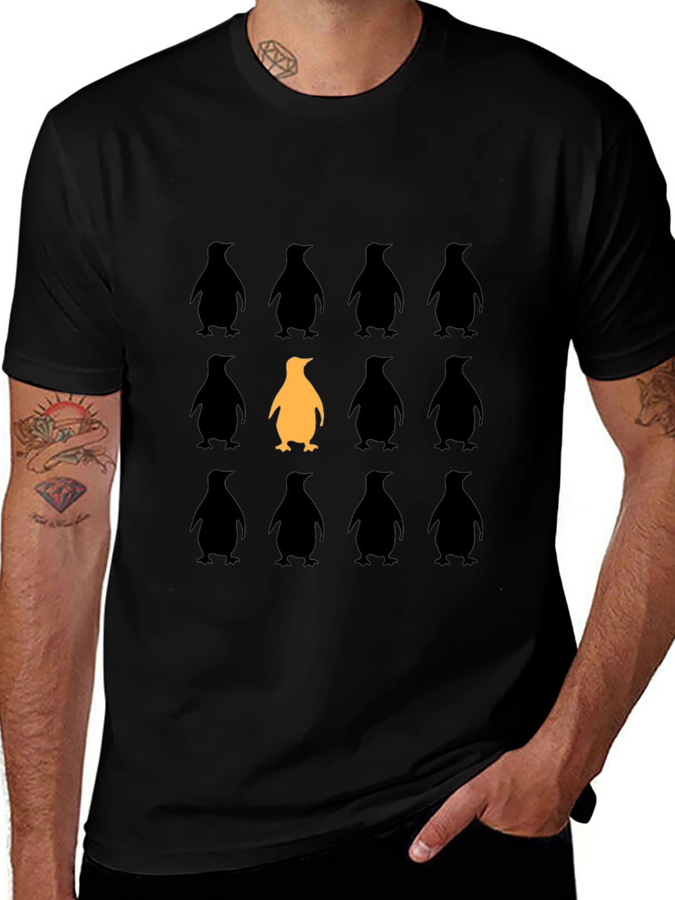 Penguin Graphic T-Shirt - Stand Out From the Crowd!