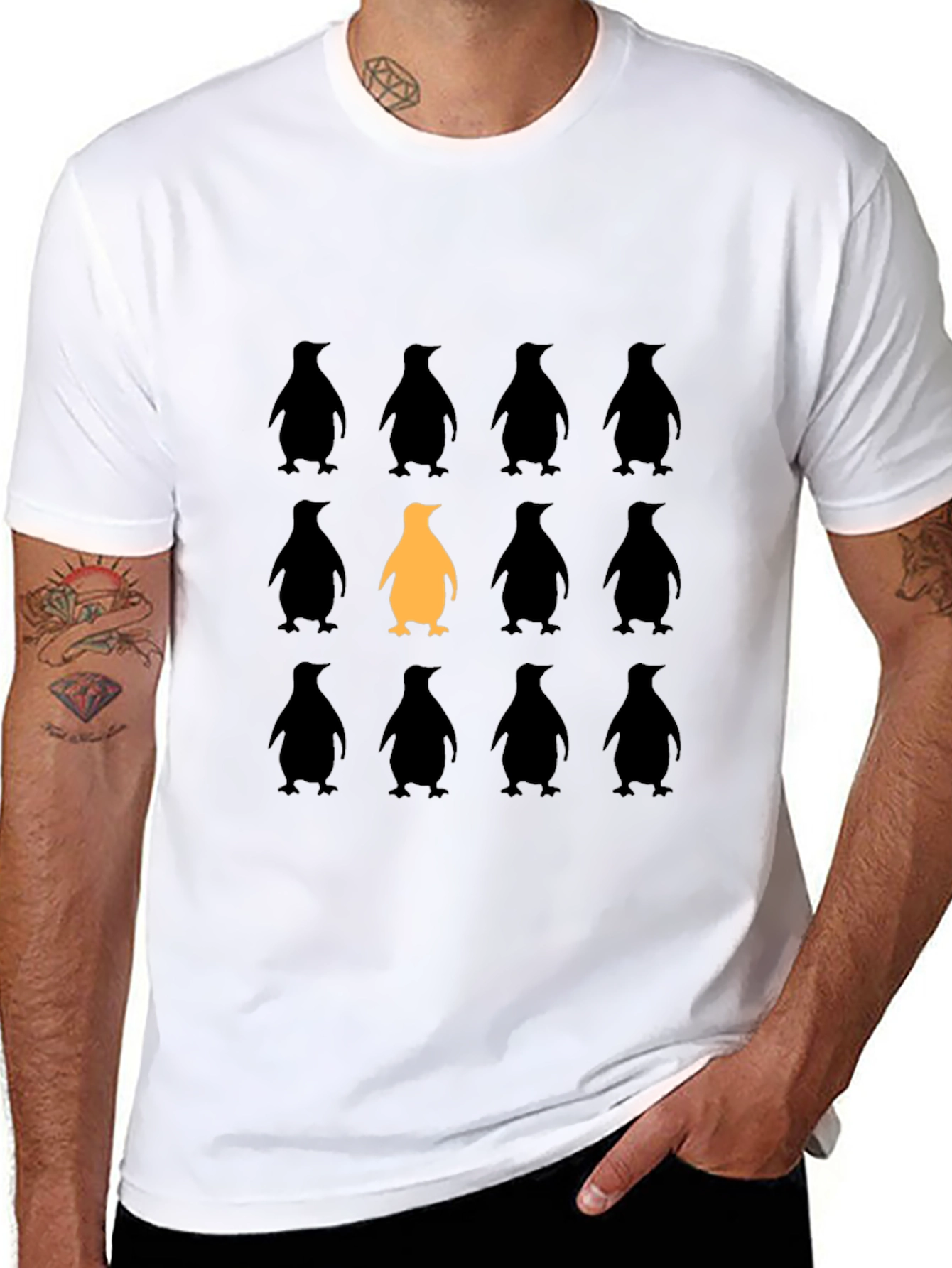 Penguin Graphic T-Shirt - Stand Out From the Crowd!