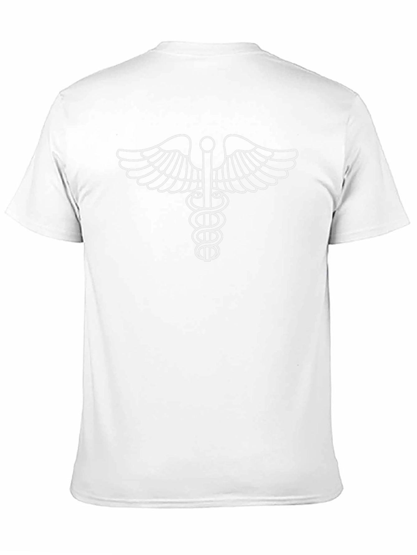 Medical Symbol T-Shirt - Black Cotton Tee