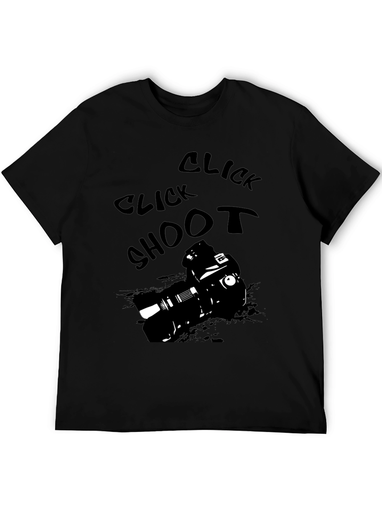 Click Shoot Camera Graphic T-Shirt - Photographers Tee