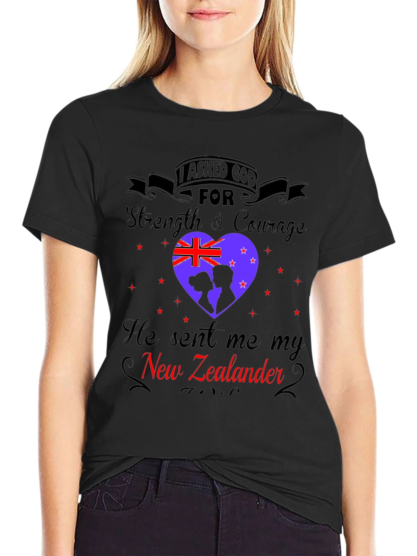 New Zealander T-Shirt: Strength & Courage