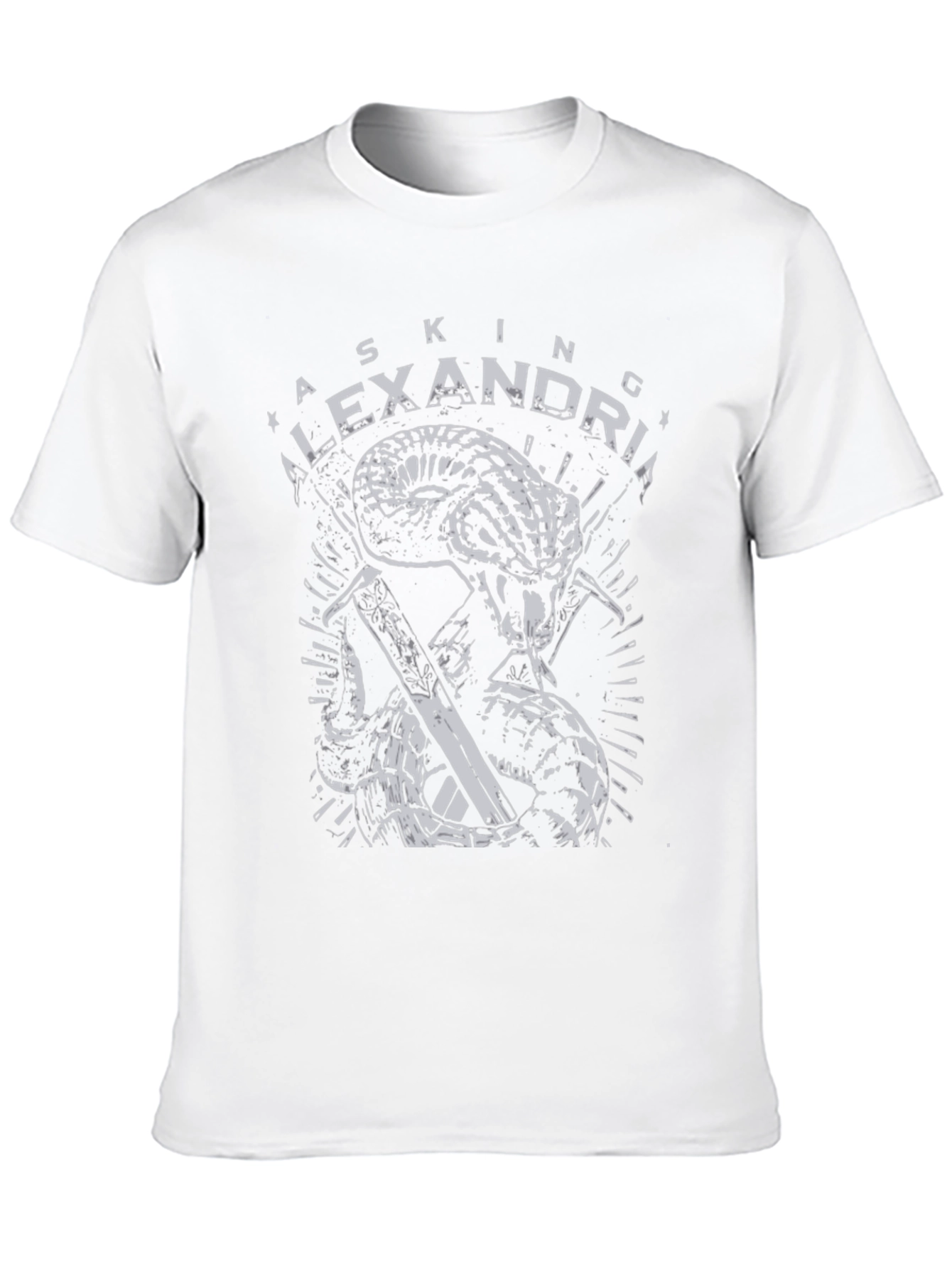 Asking Alexandria Snake Swords Graphic T-Shirt