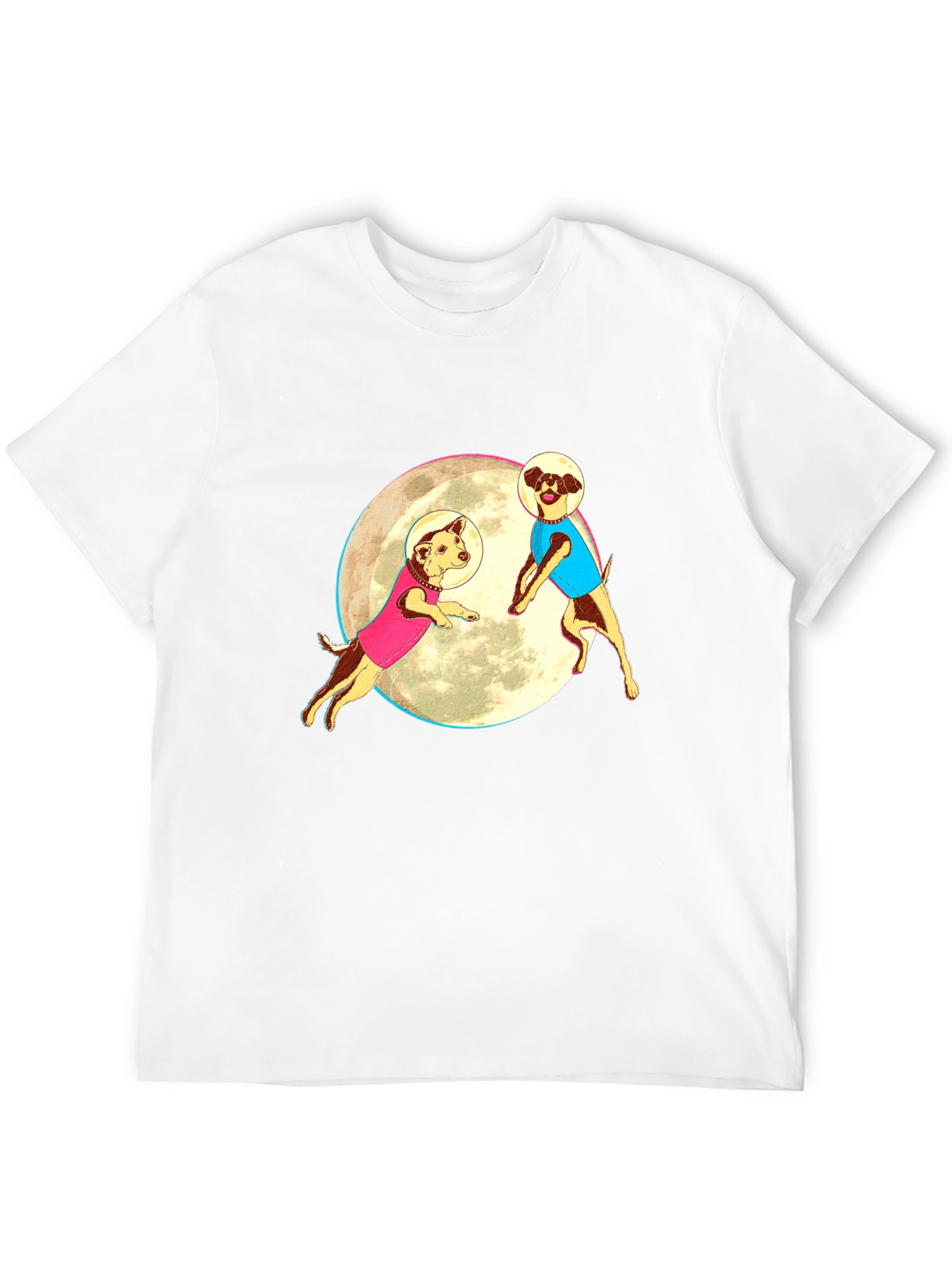 Dogs in Space T-Shirt - Black
