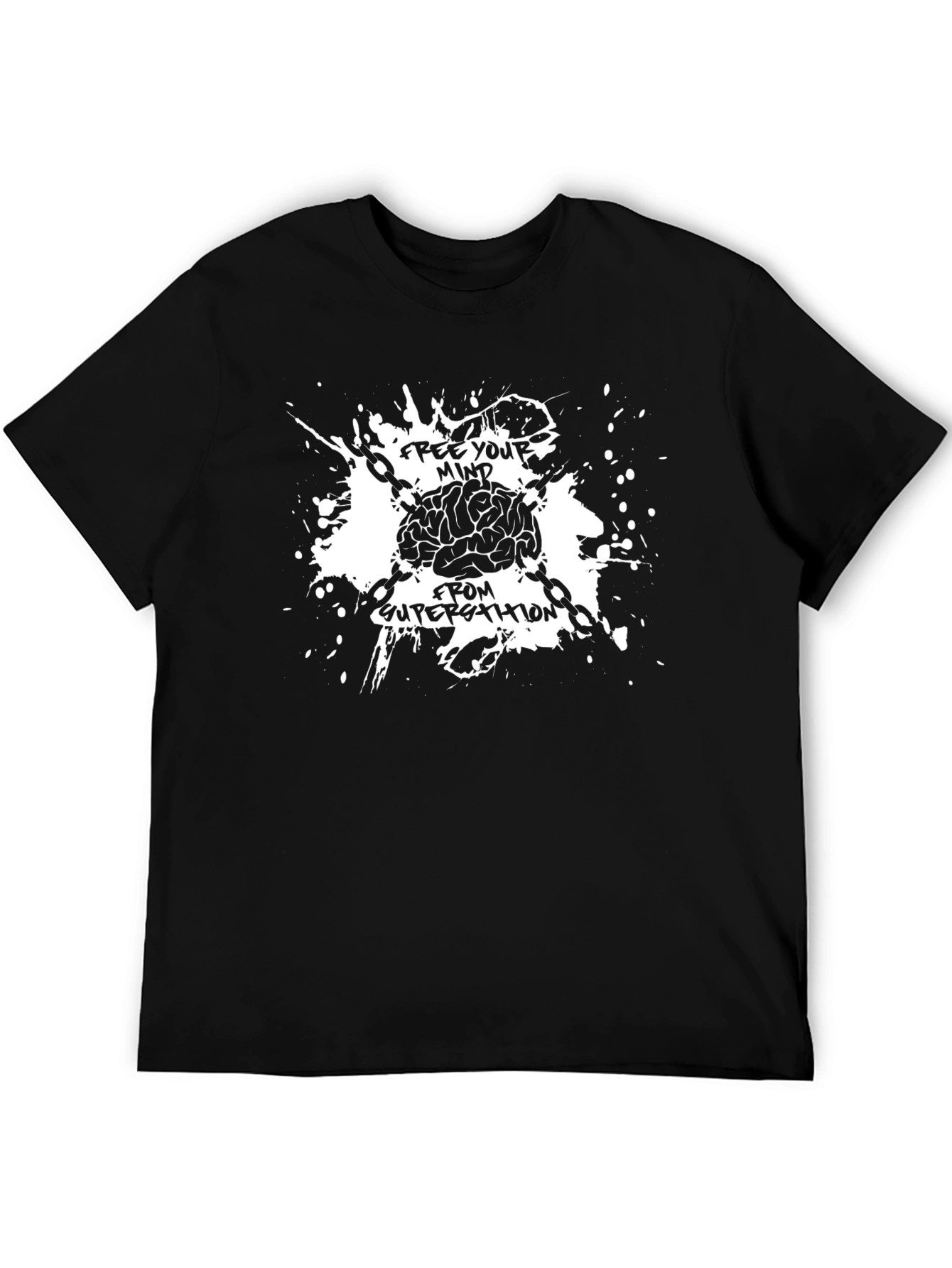Free Your Mind Brain Graphic Tee