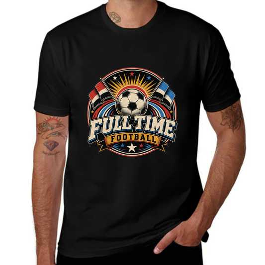 Custom-Inspired Full Time Football Match Tee