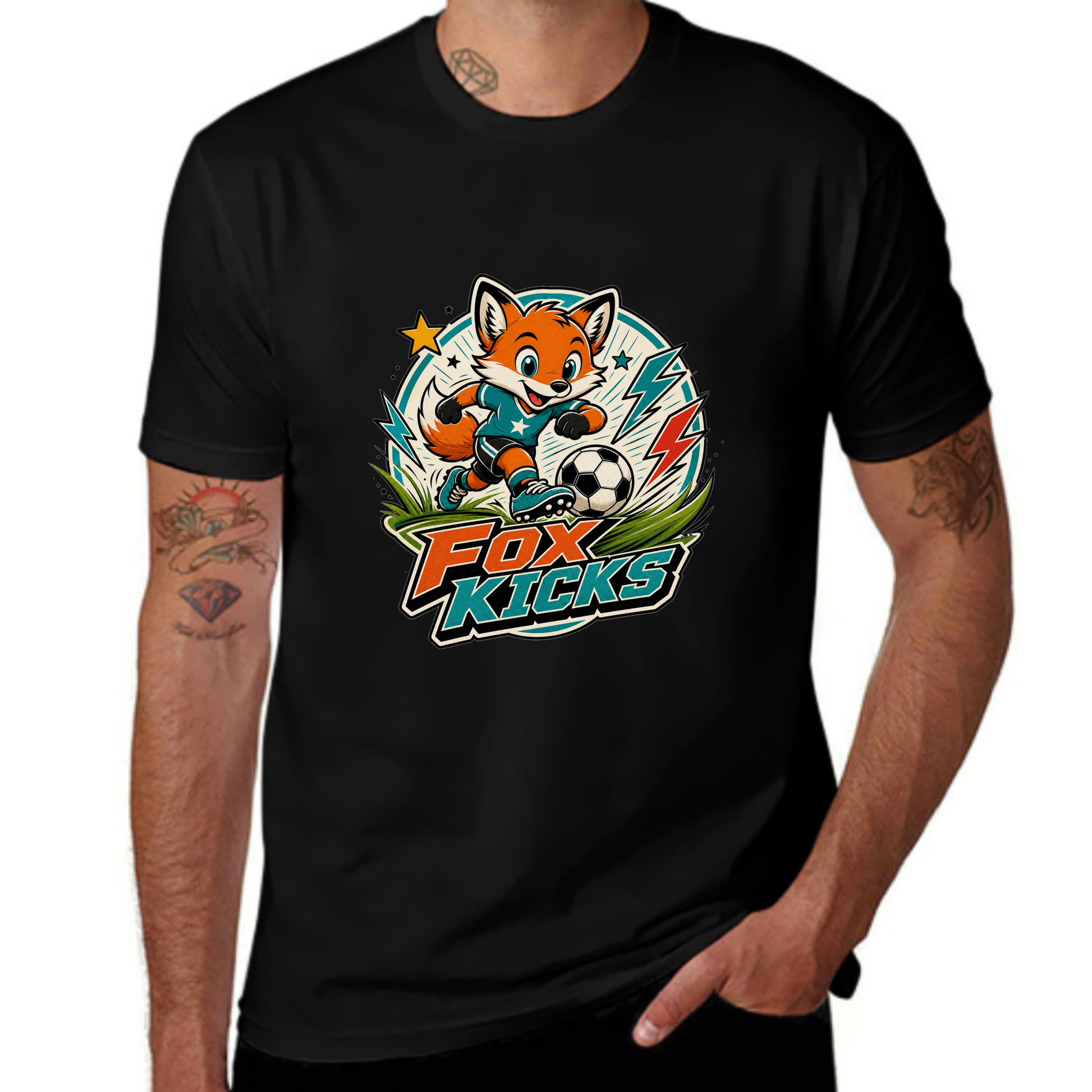 Fan Favorite Fox Kicks Youth Soccer Tee