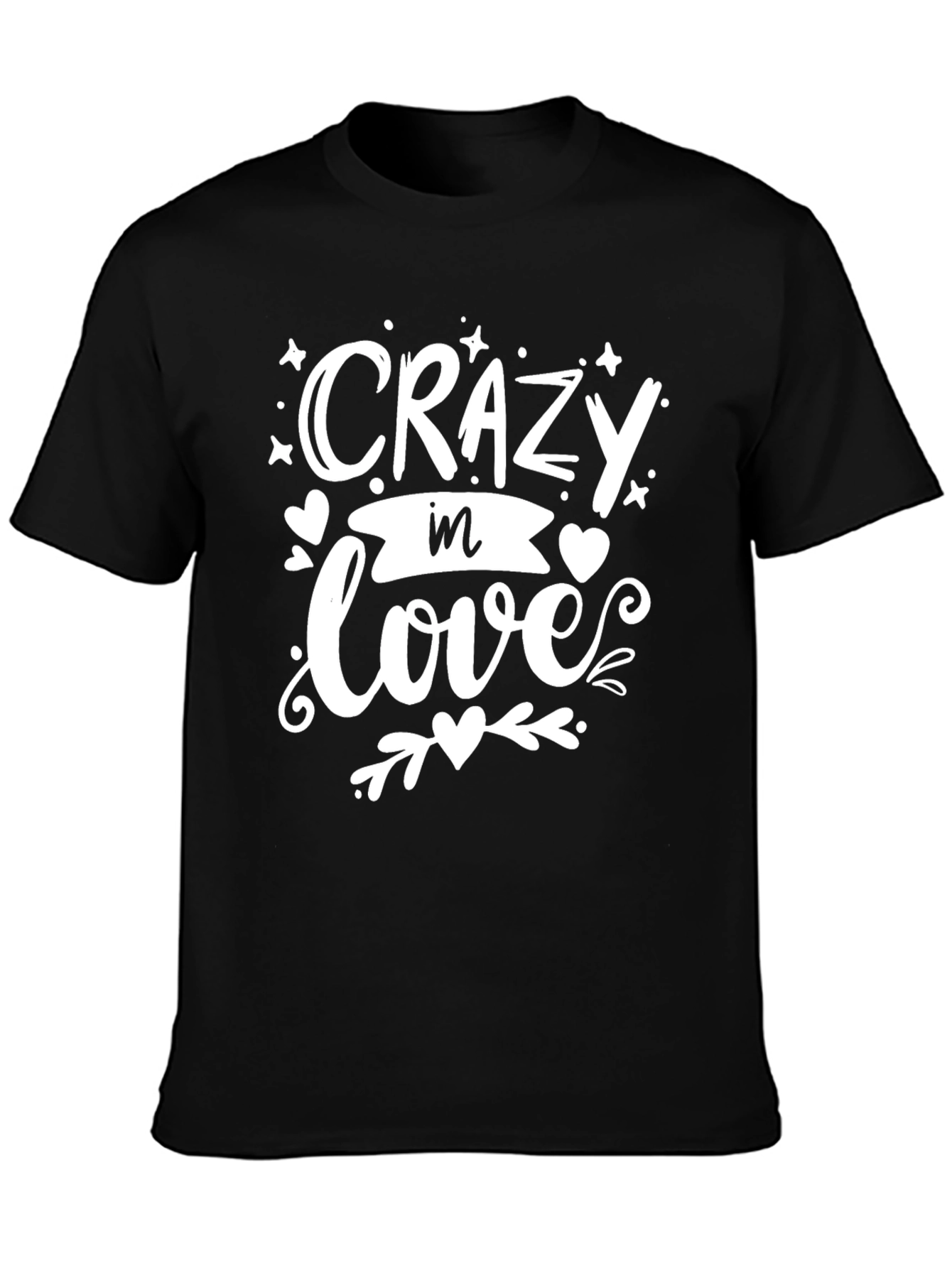 Crazy in Love Black Graphic Tee