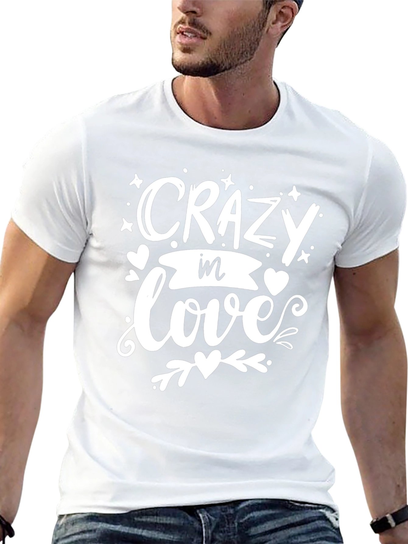 Crazy in Love Black Graphic Tee