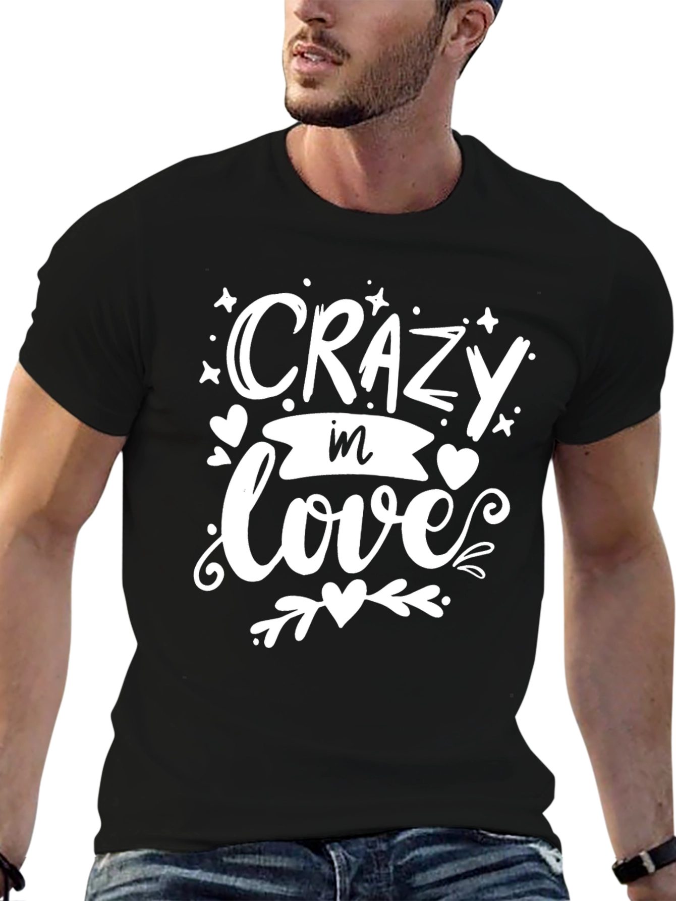 Crazy in Love Black Graphic Tee