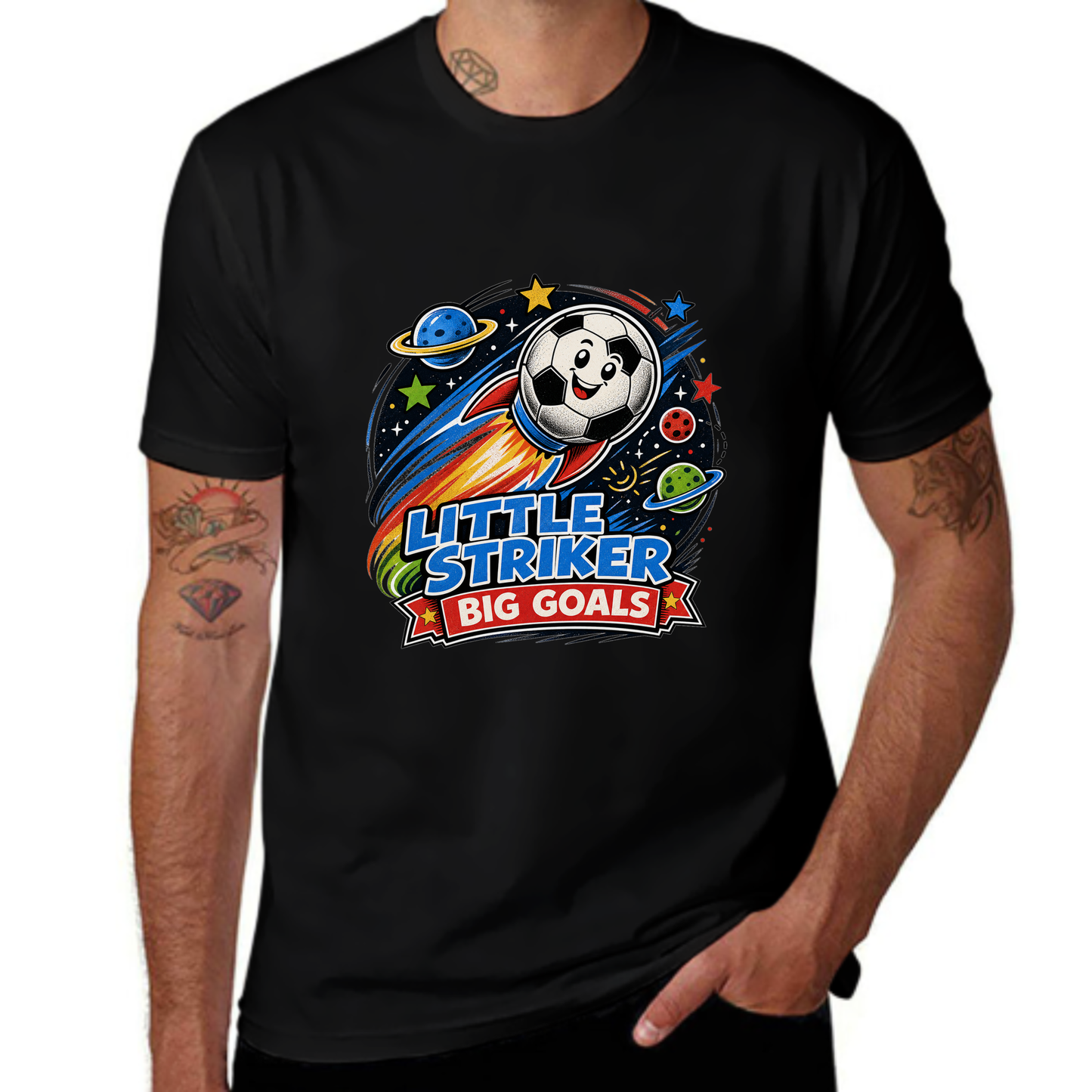 Hot Deal Little Striker Big Goals Tee