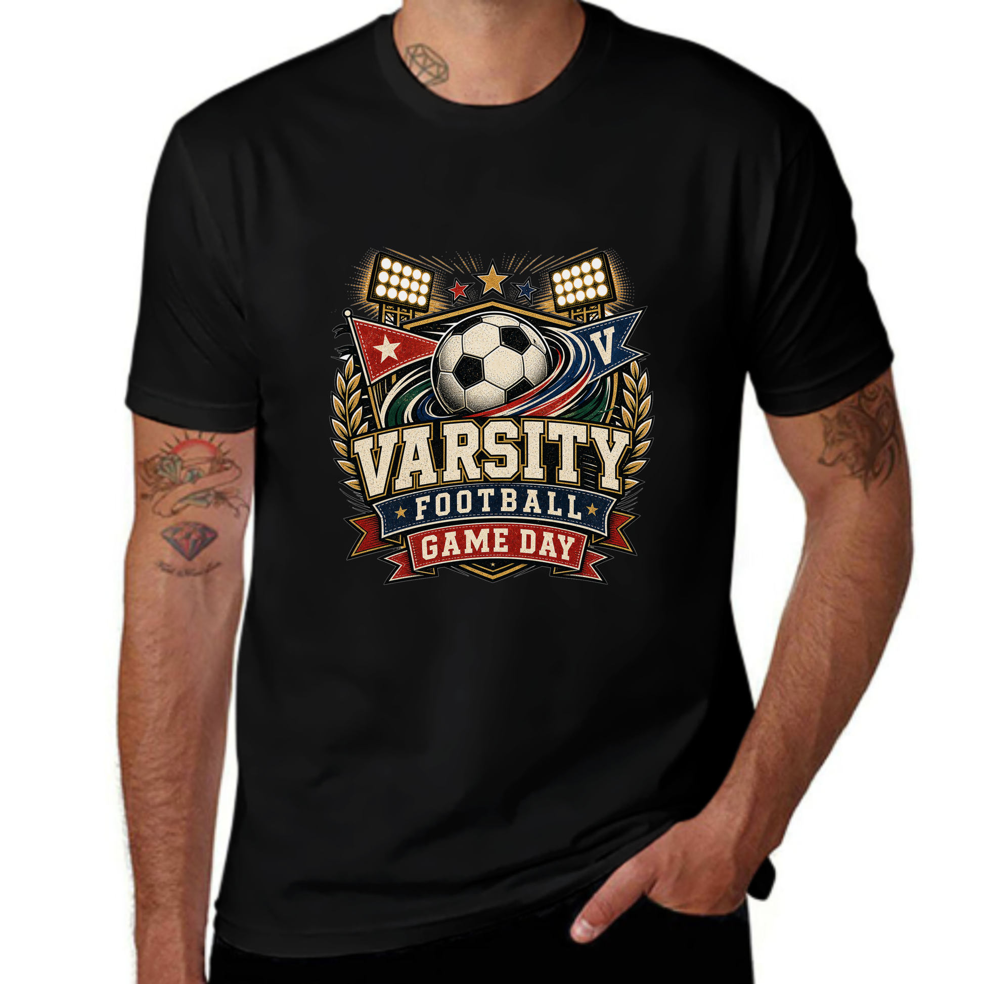 Limited Run Varsity Football Game Day Tee