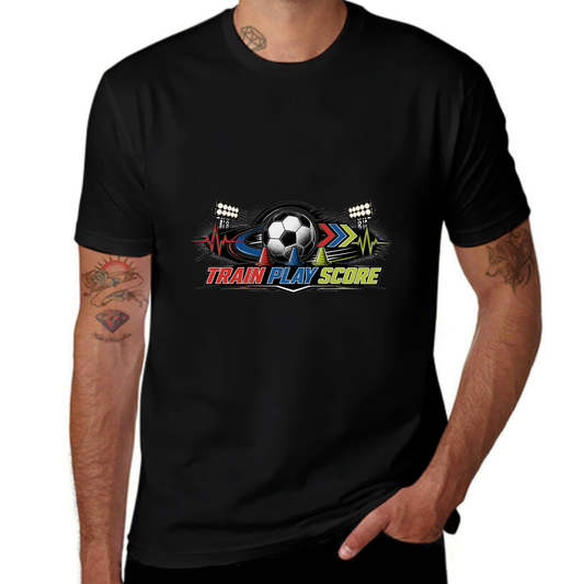 New Arrival Train Play Score Soccer Tee