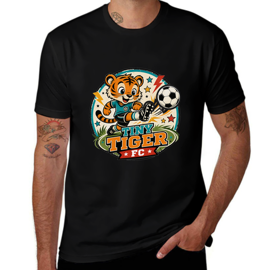 Custom-Inspired Tiny Tiger FC Kids Soccer Tee
