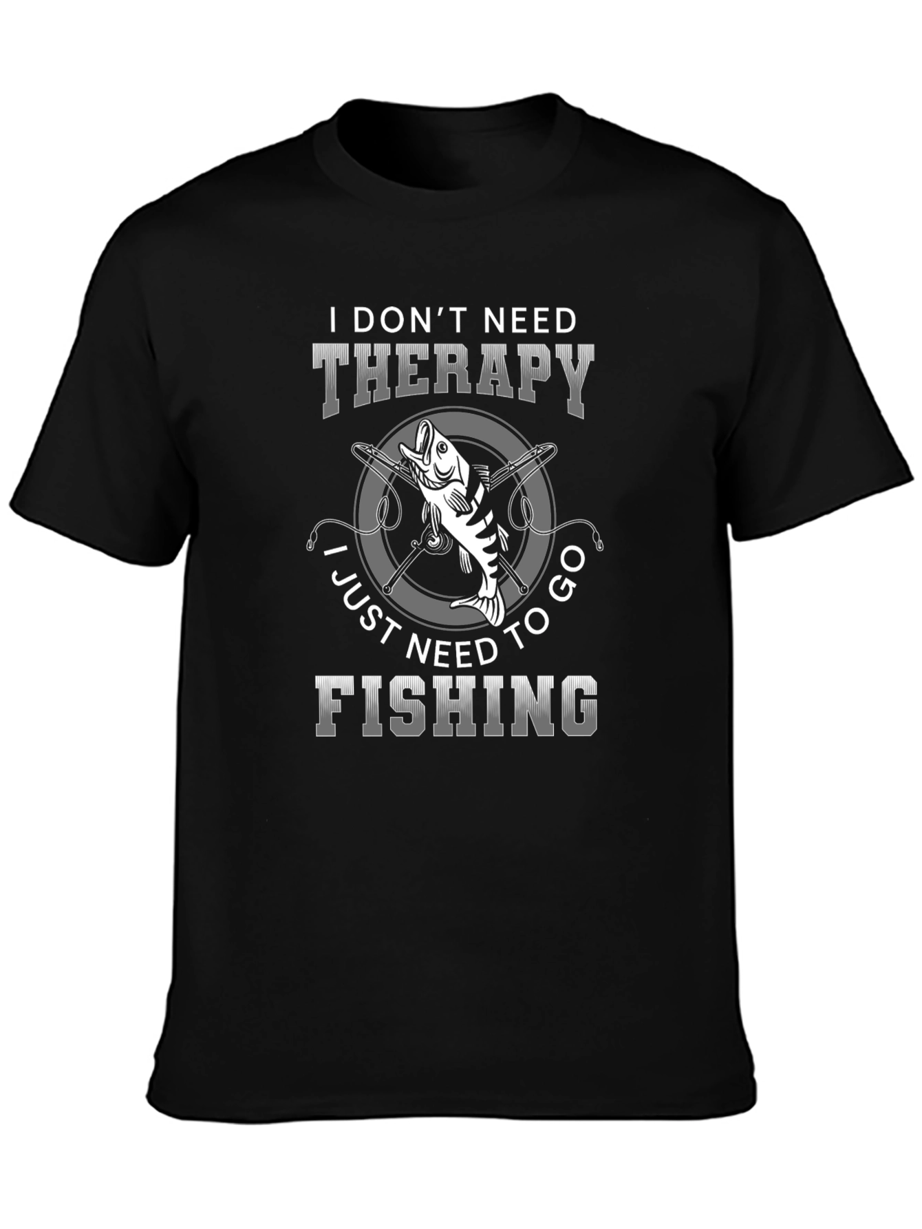 Funny Fishing T-Shirt - Therapy Alternative