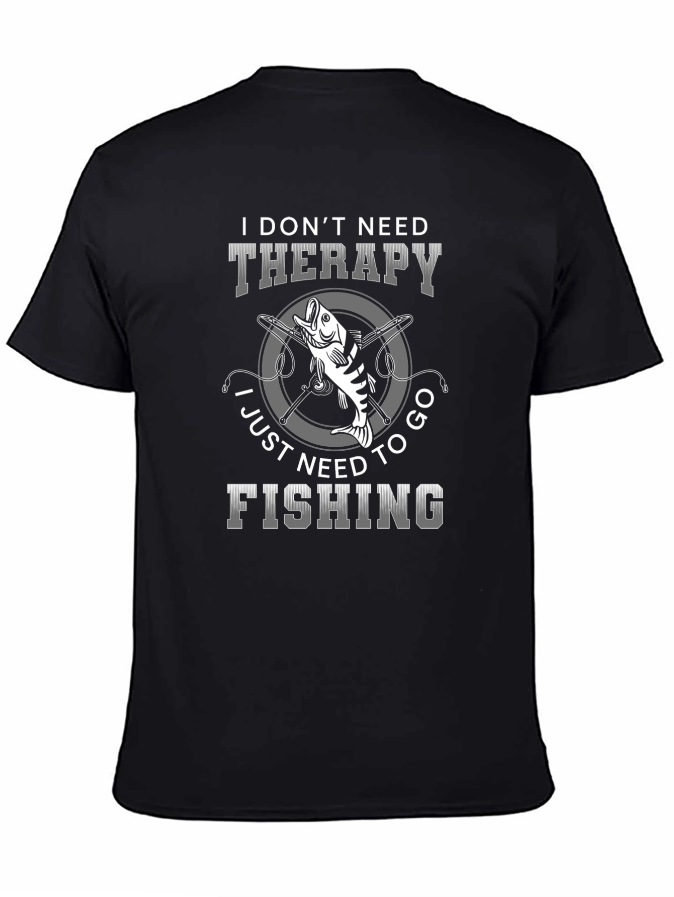 Funny Fishing T-Shirt - Therapy Alternative