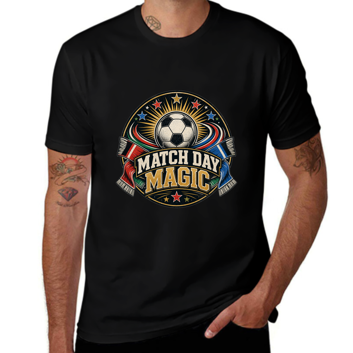 Soccer Fan Pick Match Day Magic Soccer Tee