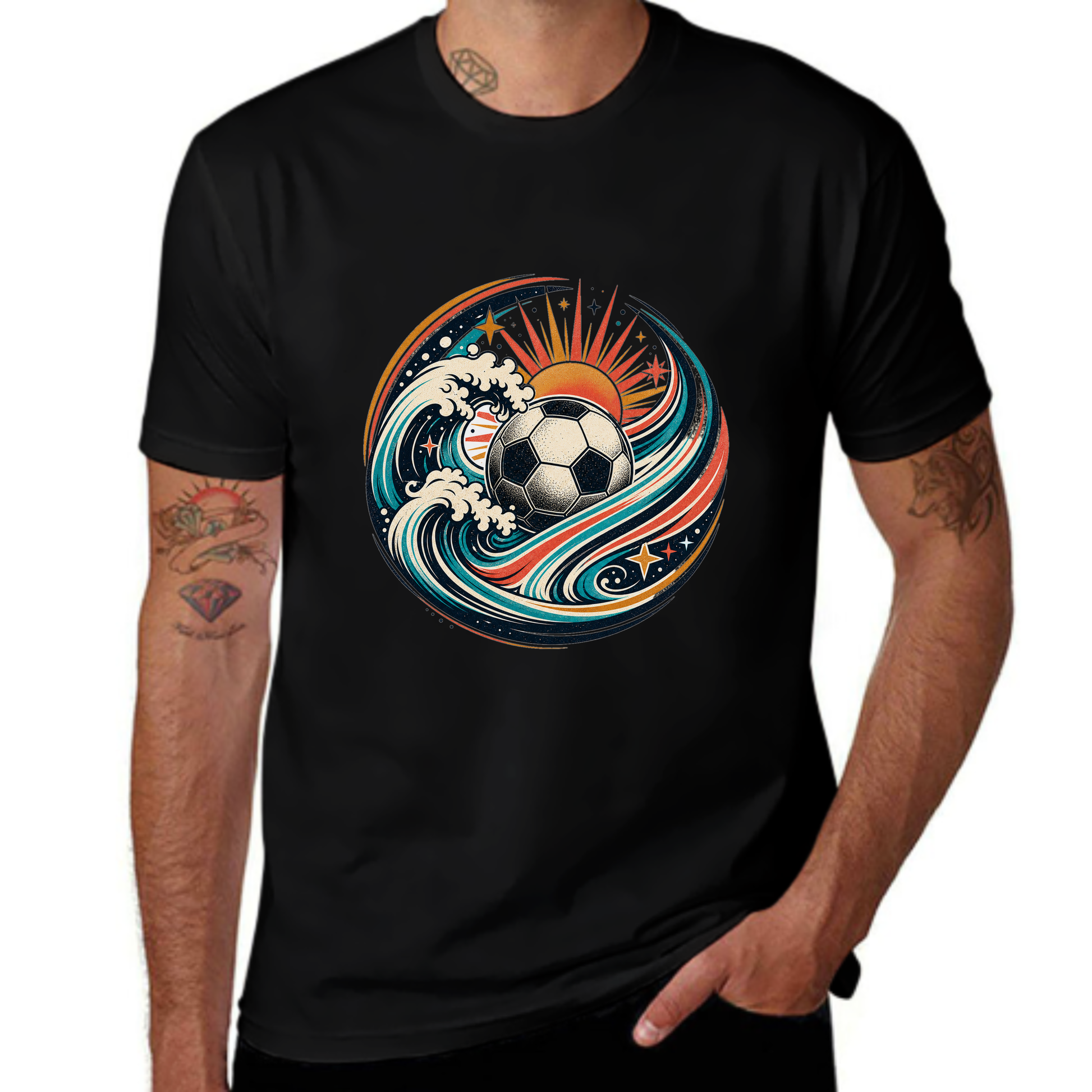 Limited Edition Wave Soccer Goal Season Tee