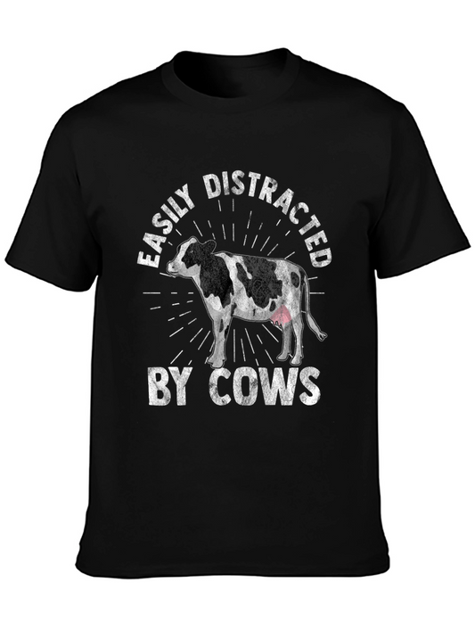 Easily Distracted By Cows T-Shirt