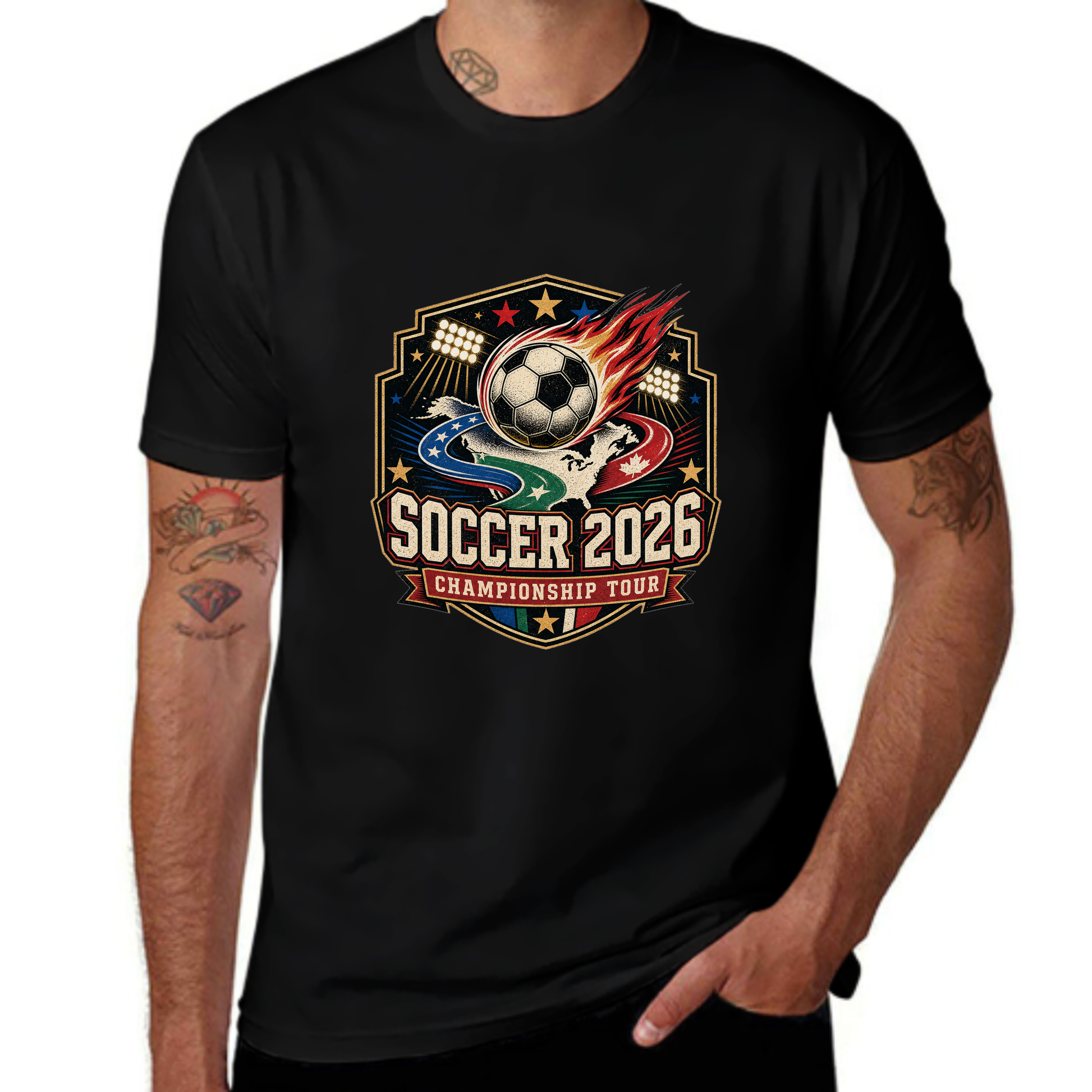 New Arrival Soccer 2026 Championship Tour Tee