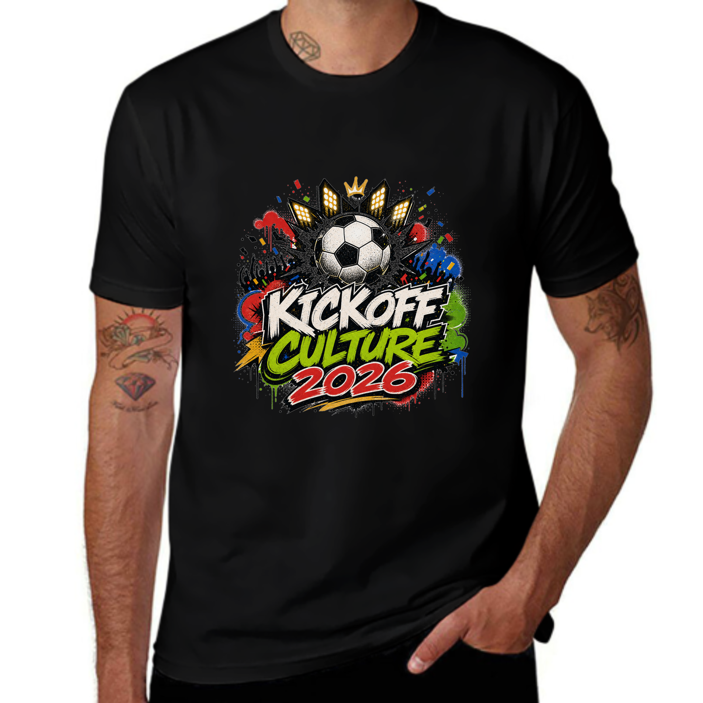 Gift Ready Kickoff Culture 2026 Soccer Tee