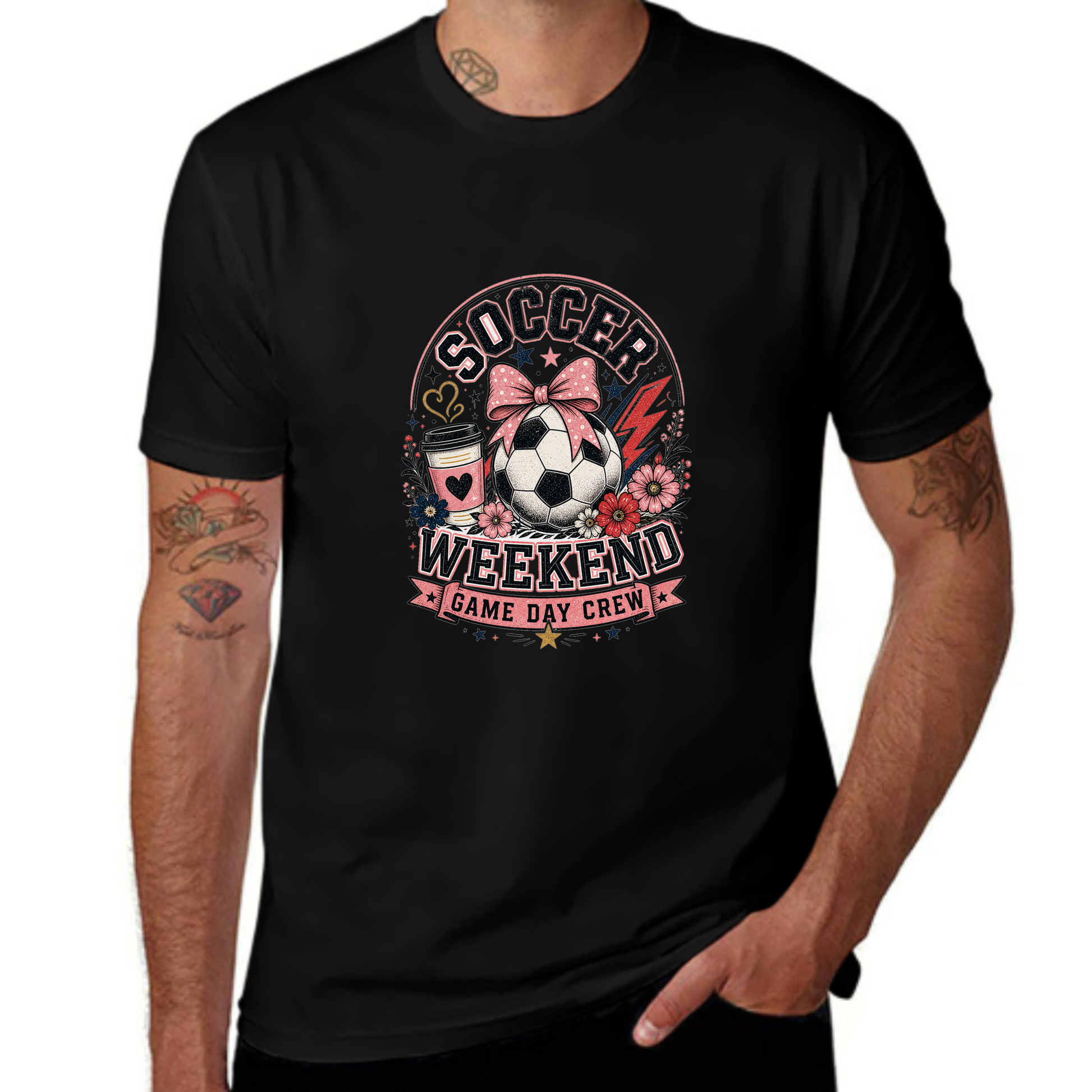 Limited Run Soccer Weekend Game Day Crew Tee