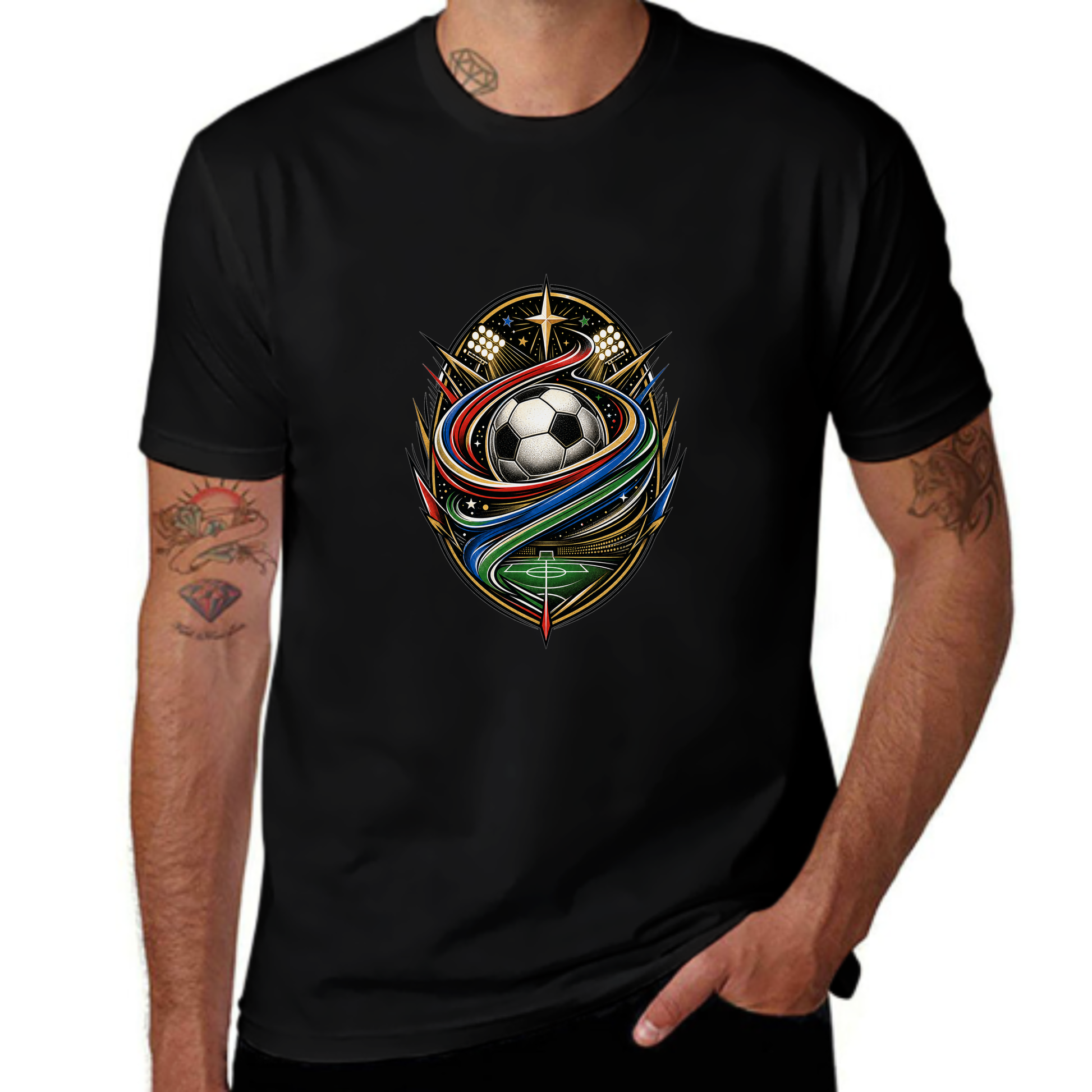 Free Shipping Exclusive Orbit Strike Soccer Graphic Tee