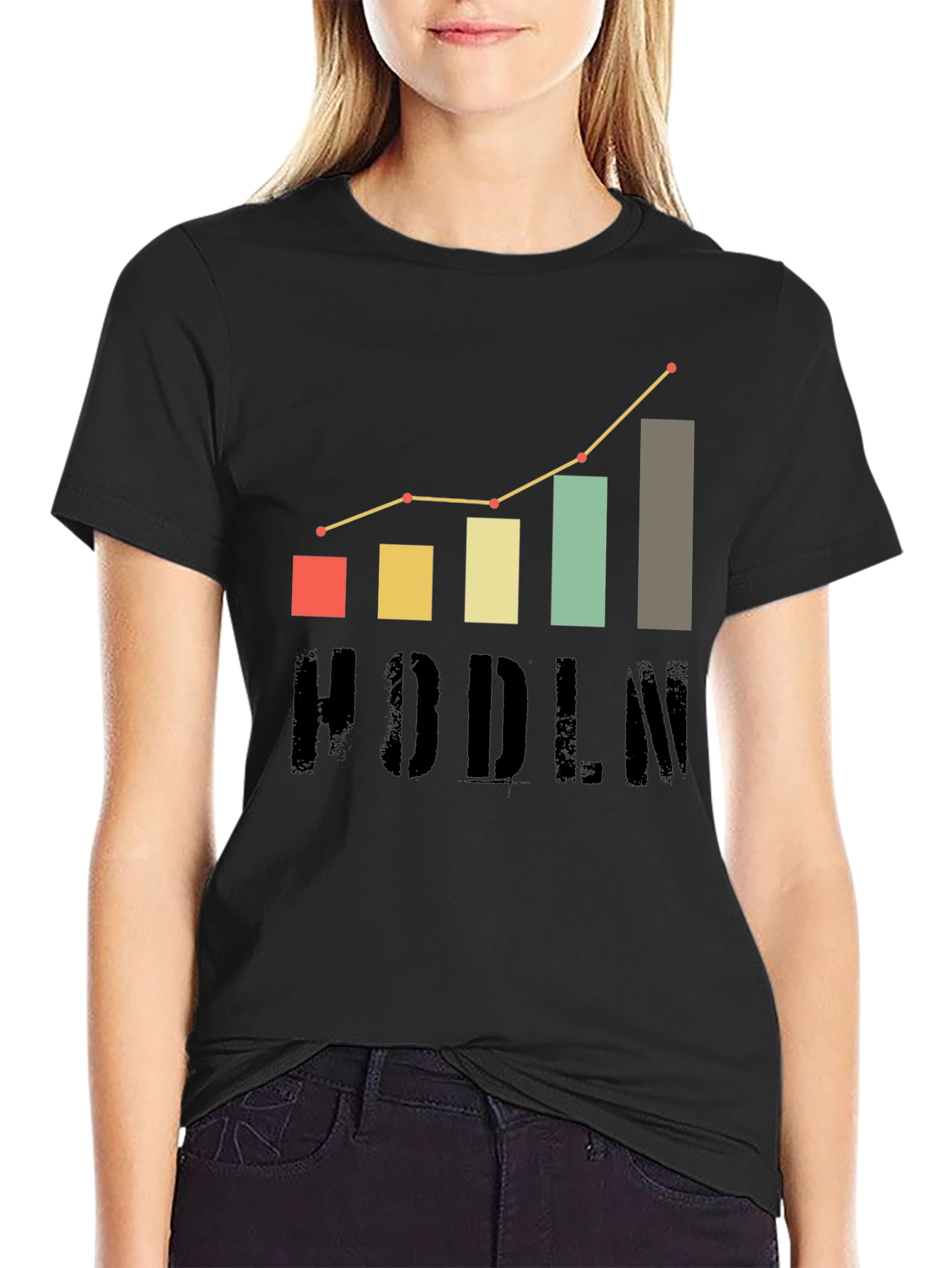 HODLN Crypto Trend T-Shirt - Bitcoin Investment