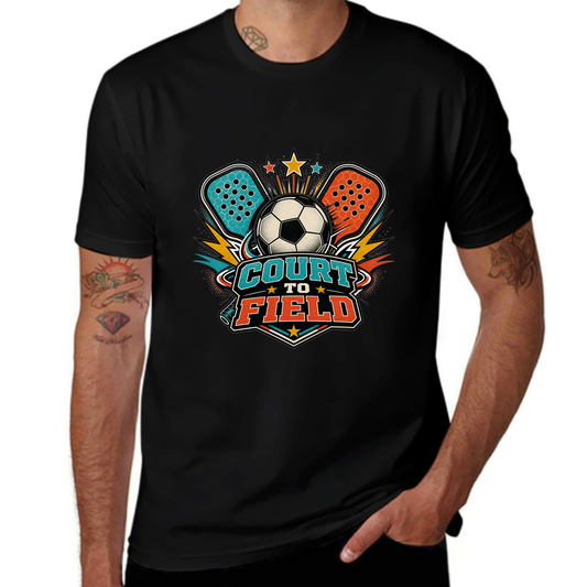 Limited Run Court To Field Soccer Pickleball Tee