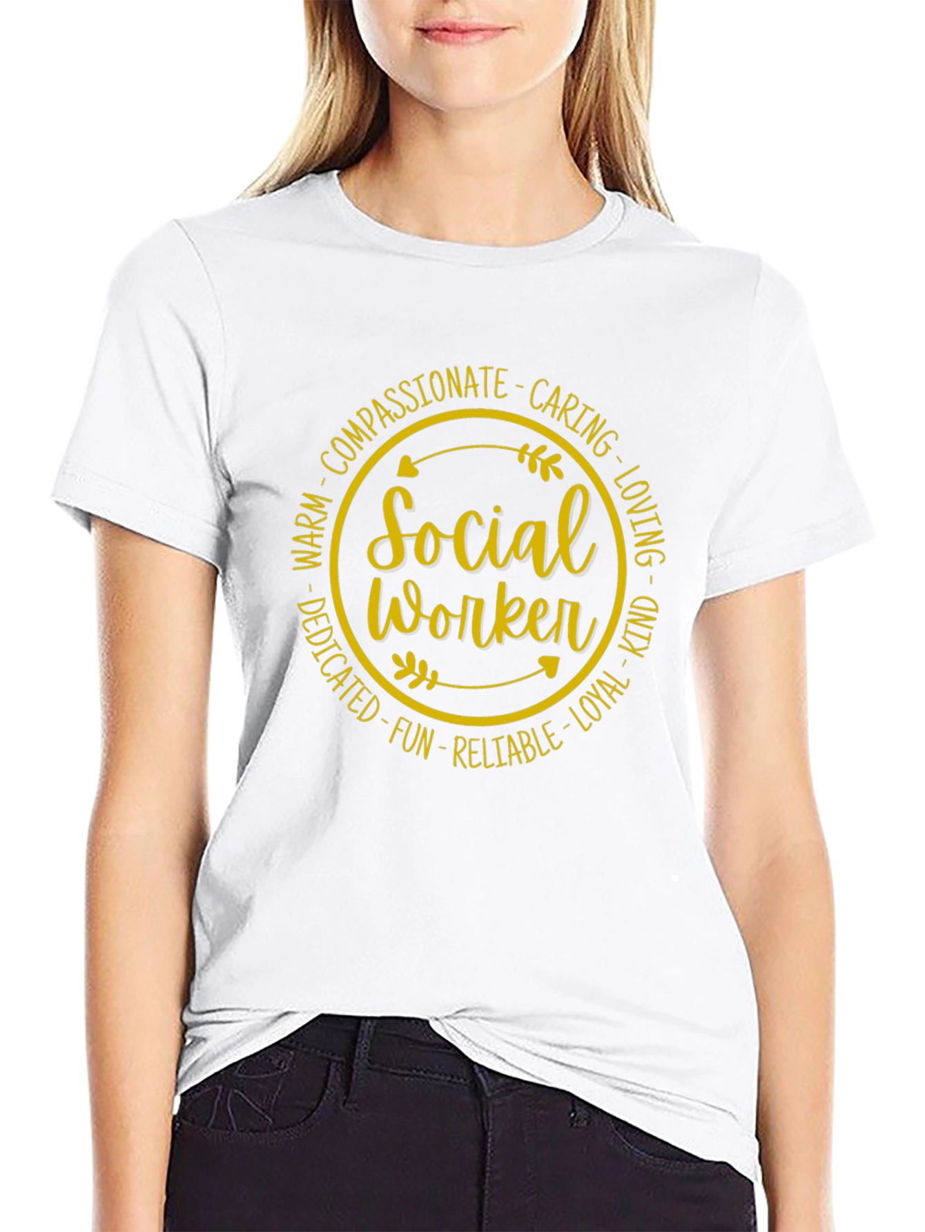 Social Worker T-Shirt - Compassionate Caring Tee
