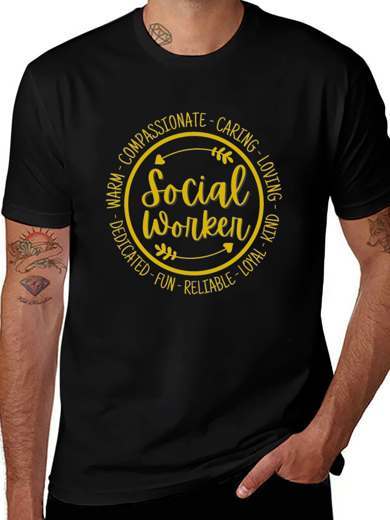 Social Worker T-Shirt - Compassionate Caring Tee