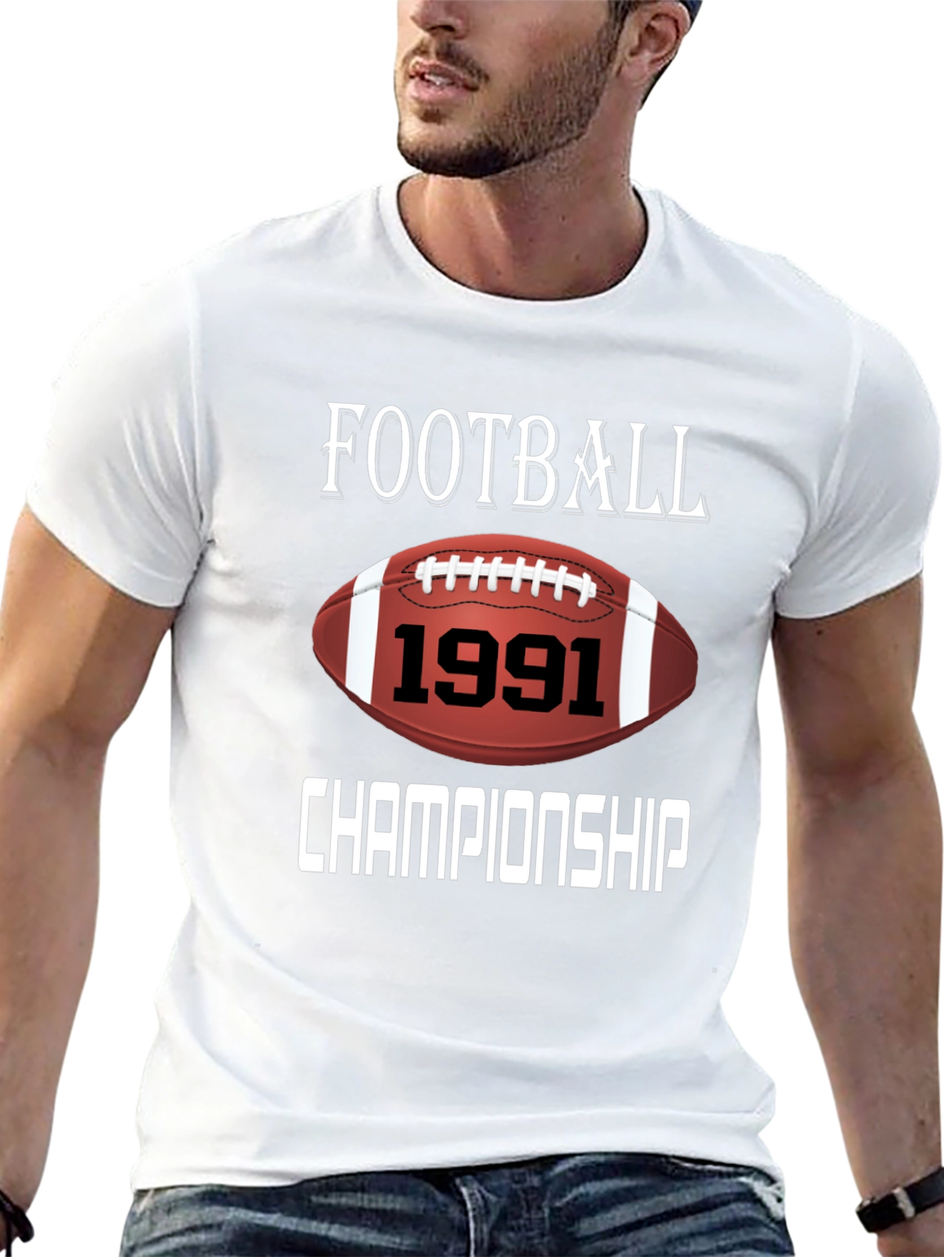 Football Championship 1991 Graphic Tee