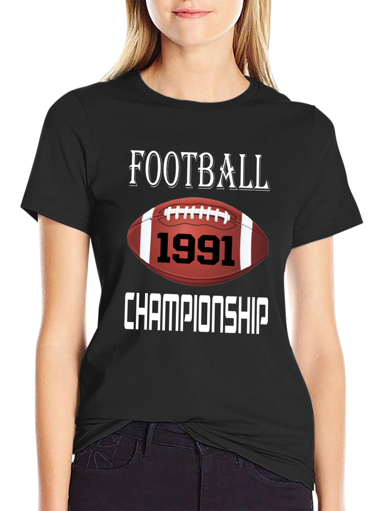 Football Championship 1991 Graphic Tee