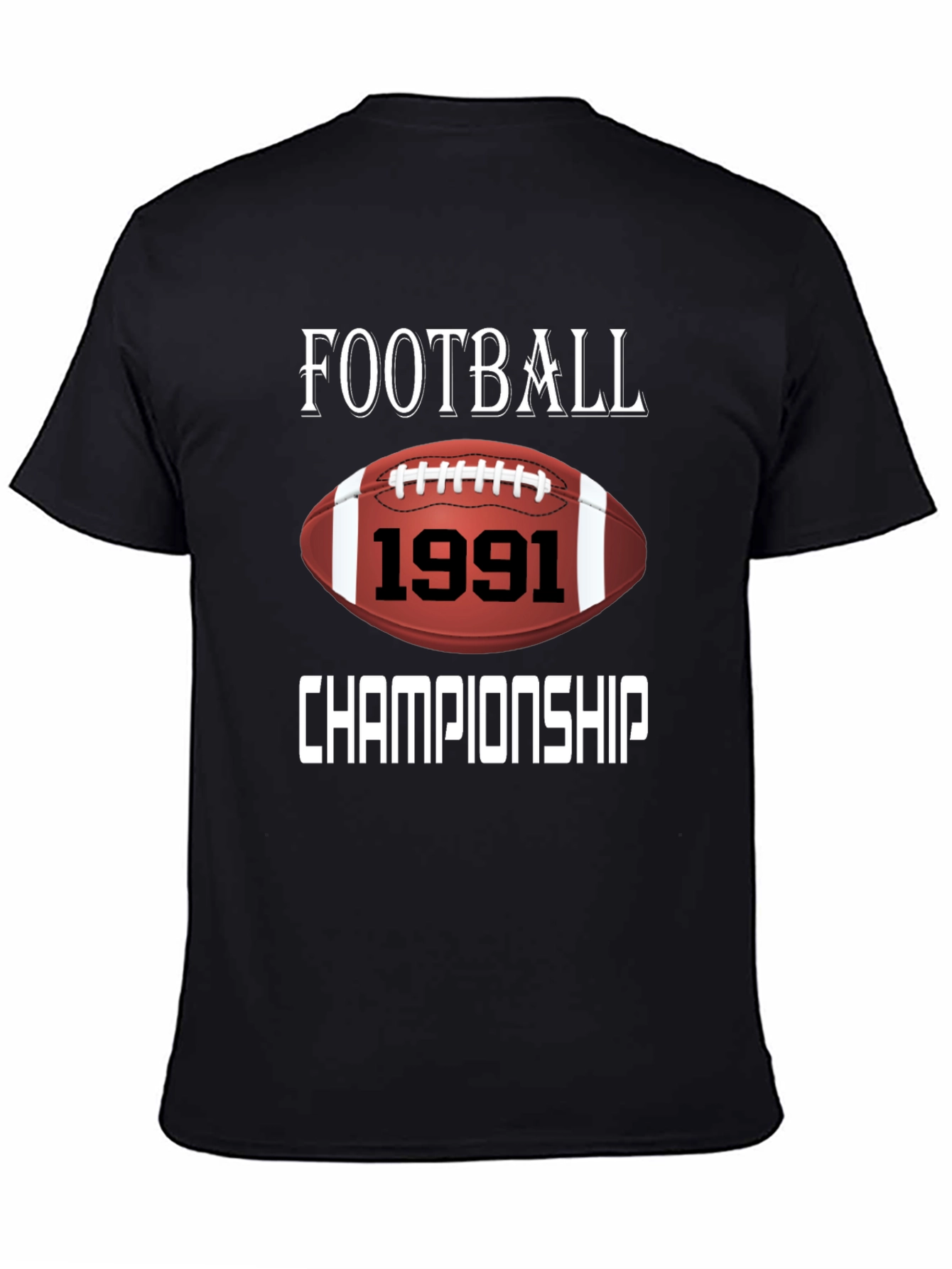 Football Championship 1991 Graphic Tee
