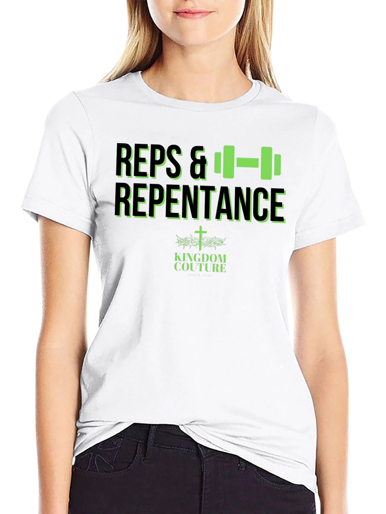 Reps & Repentance Graphic T-Shirt - Black