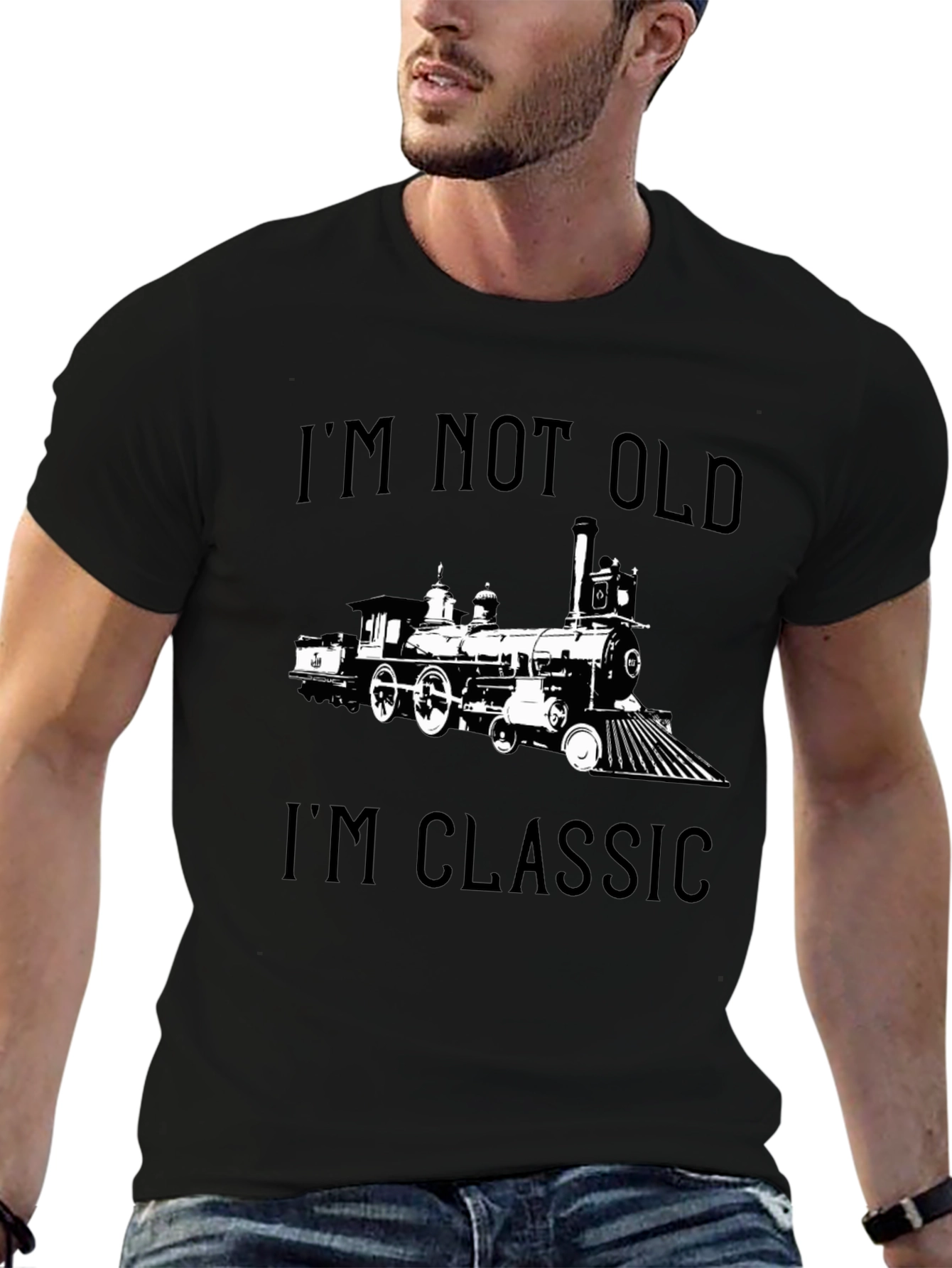 Im Not Old Im Classic Train T-Shirt