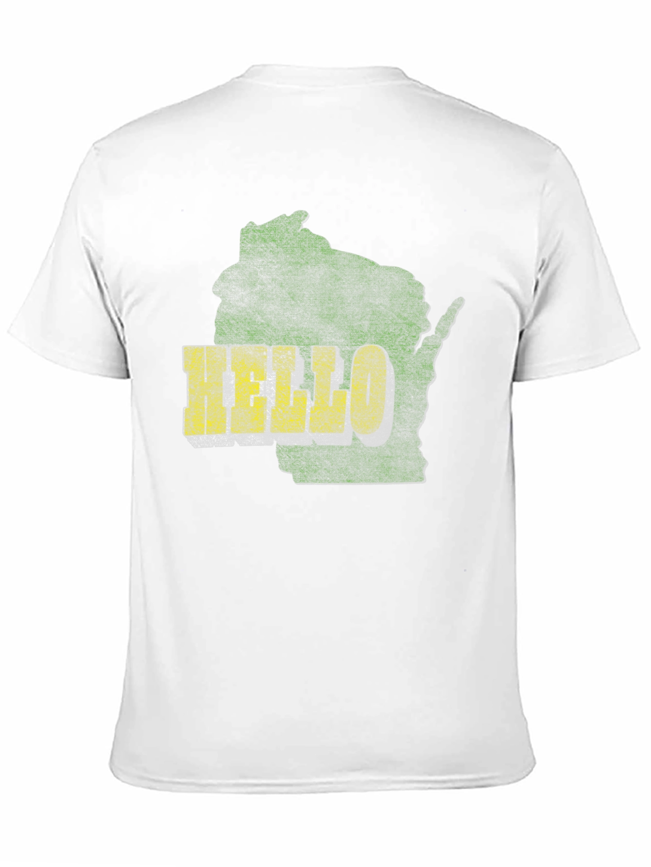 Wisconsin Graphic Tee - Distressed Style