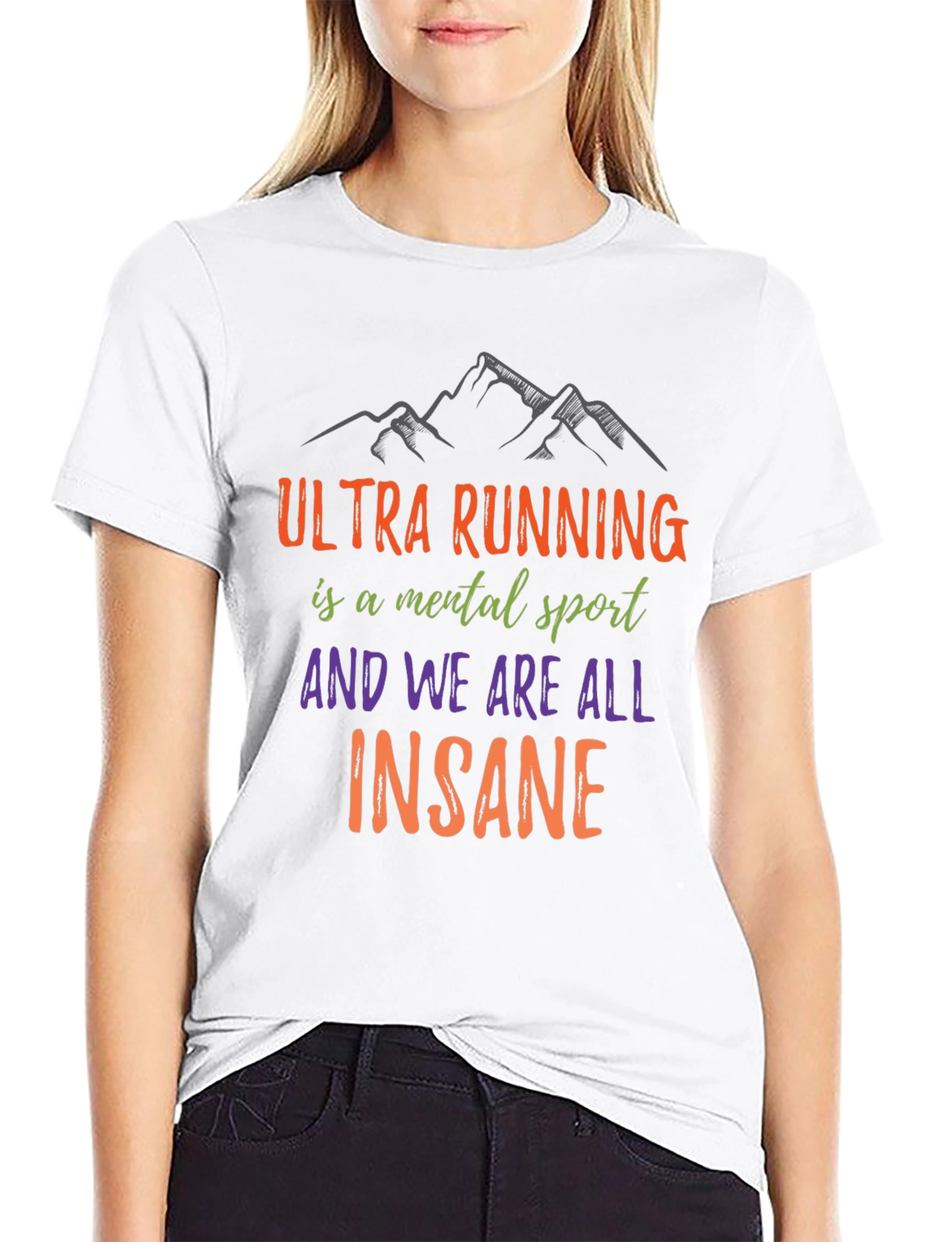 Ultra Running Mental Sport T-Shirt