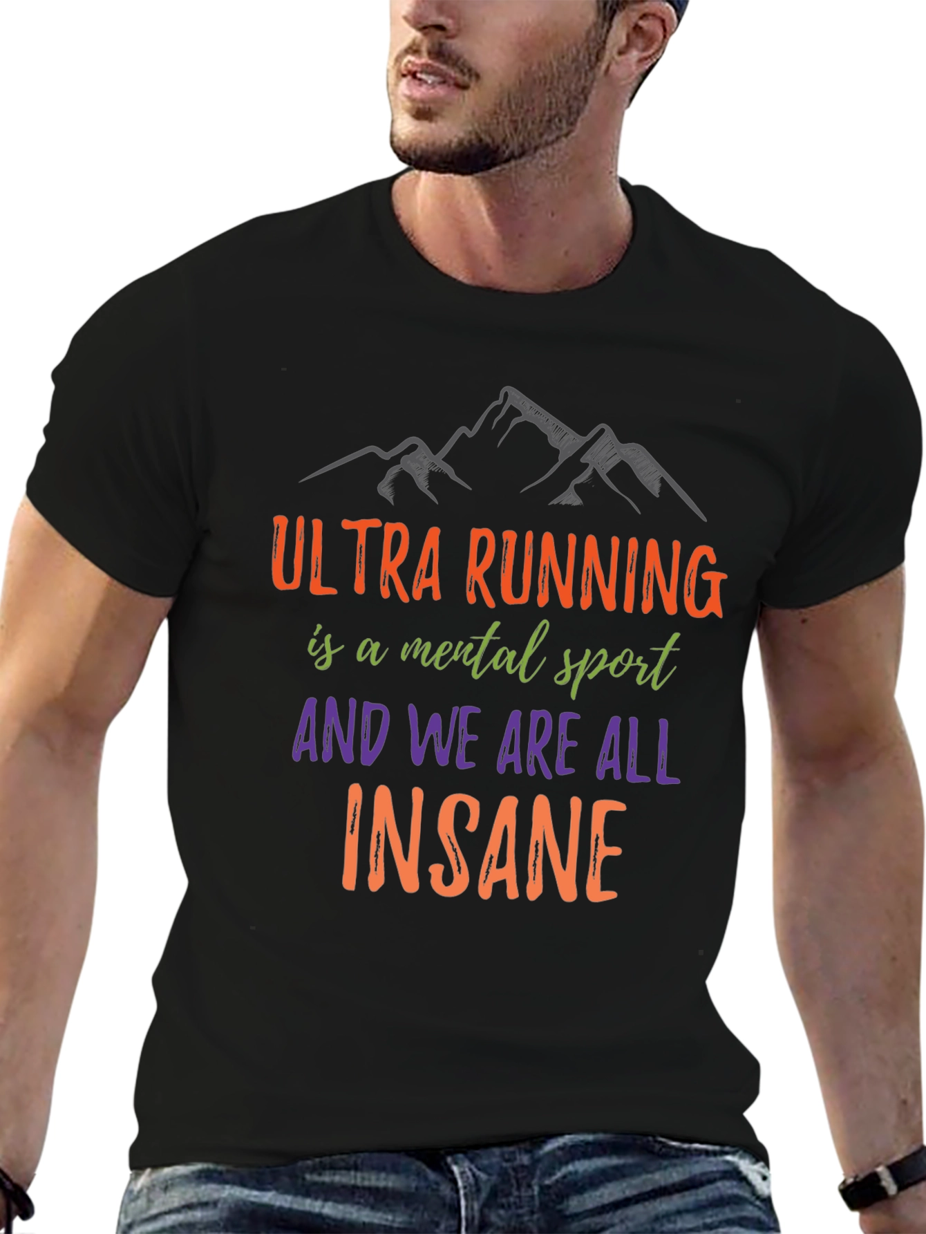 Ultra Running Mental Sport T-Shirt