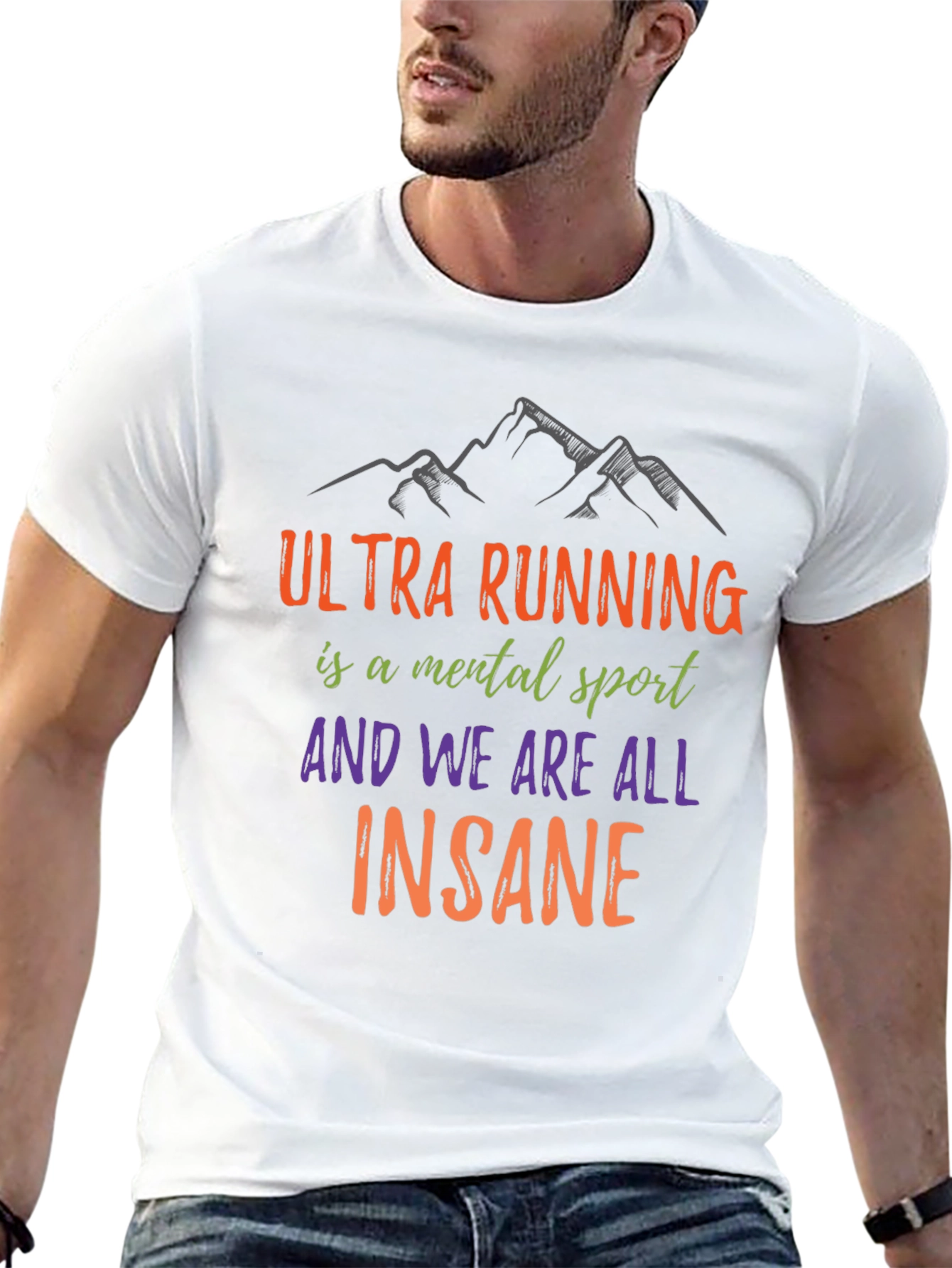 Ultra Running Mental Sport T-Shirt