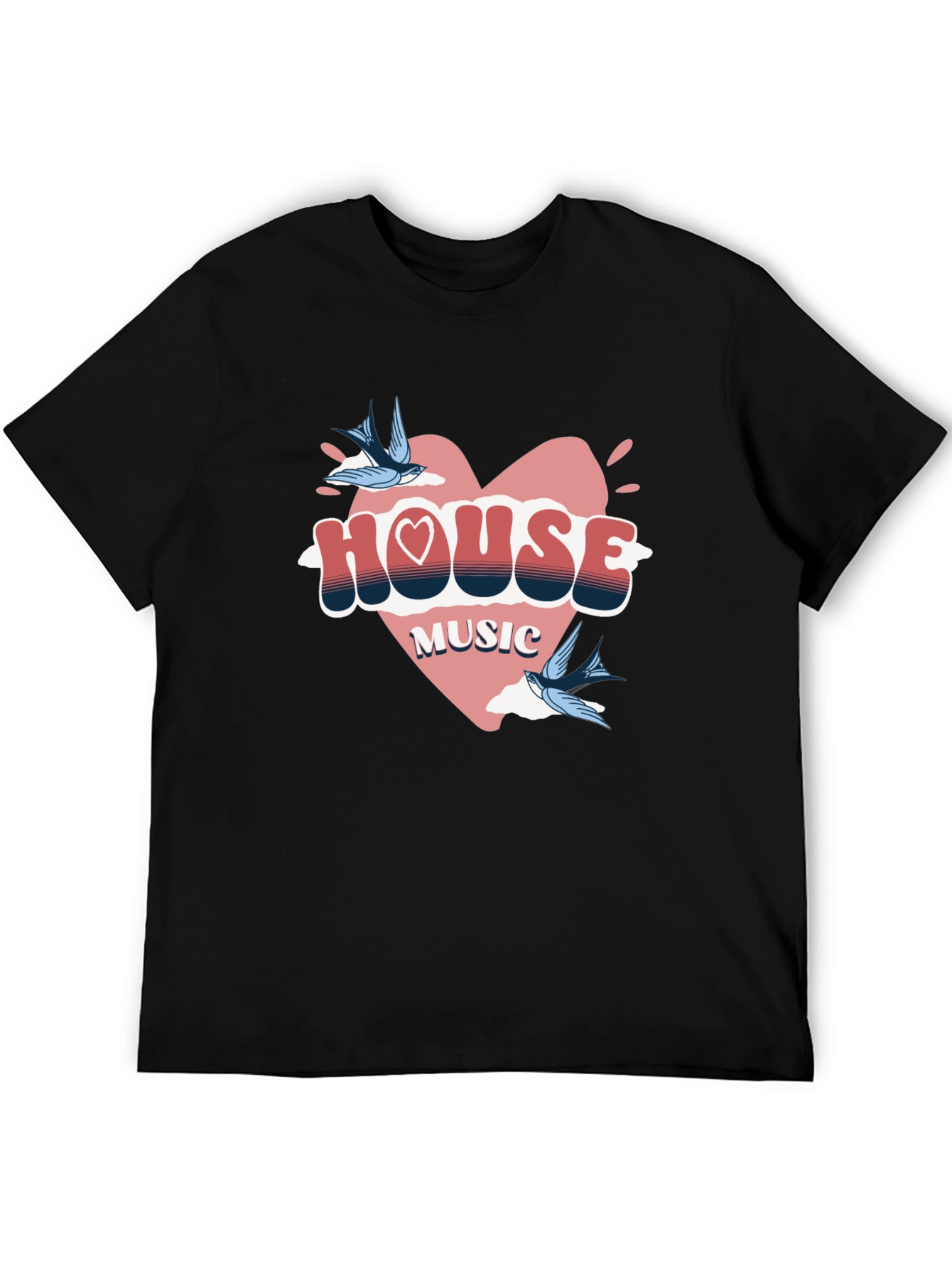 House Music Heart T-Shirt